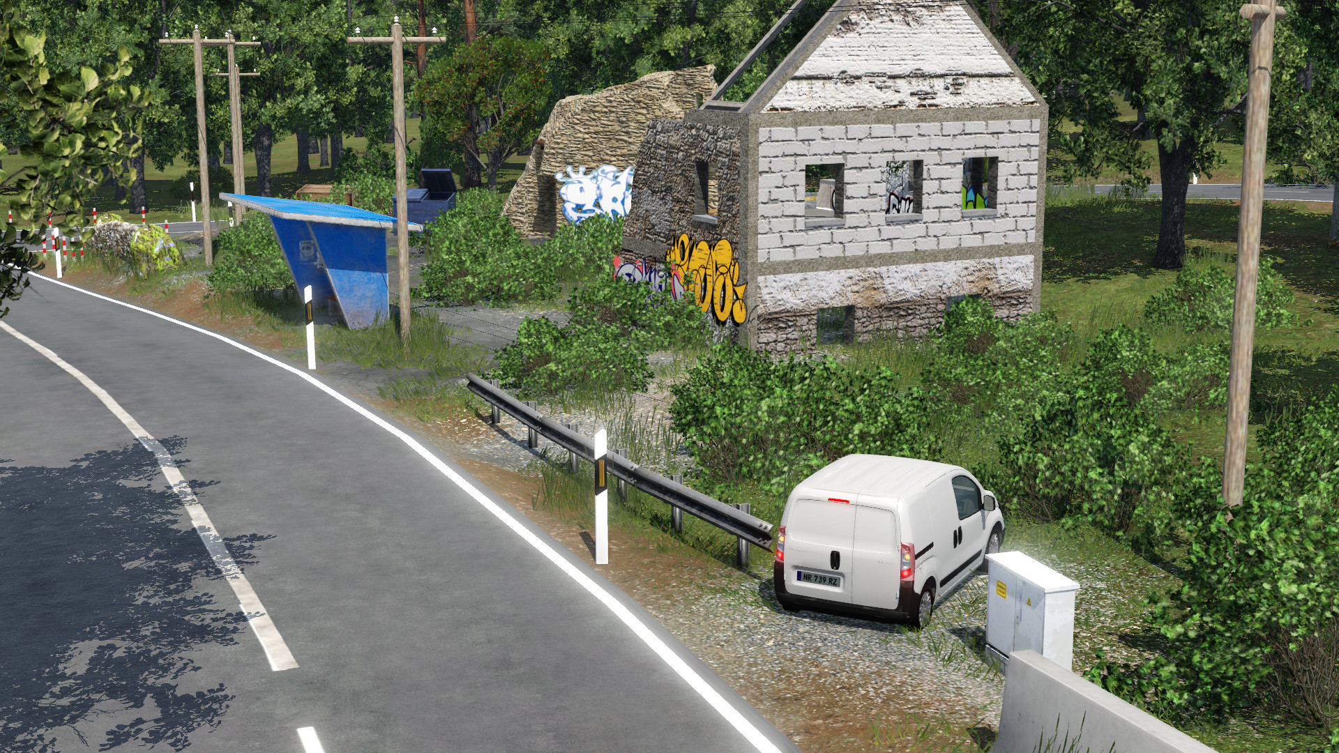 Abandone house