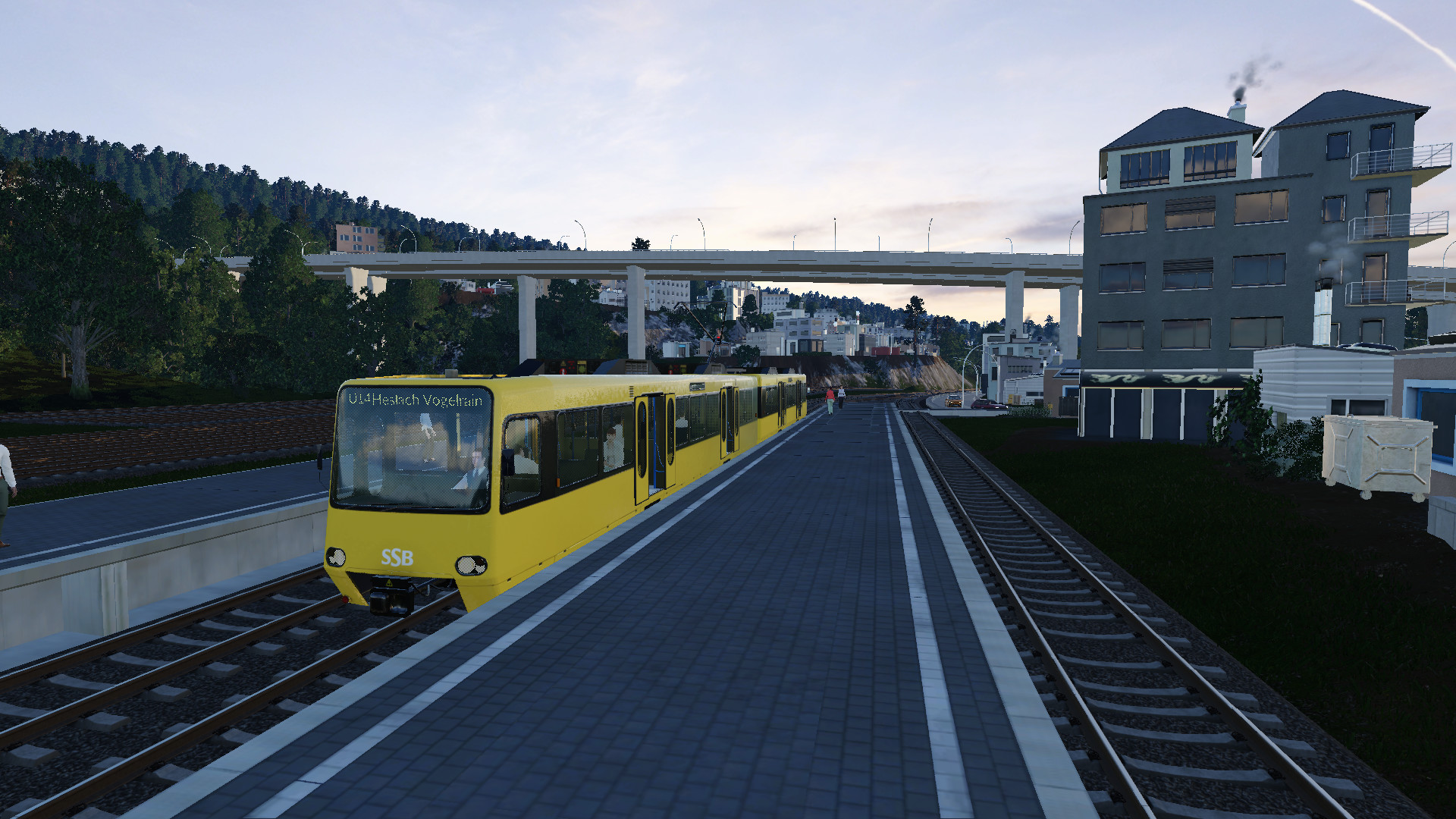 U-Bahnhaltestelle Vogelrain/Betriebswerk