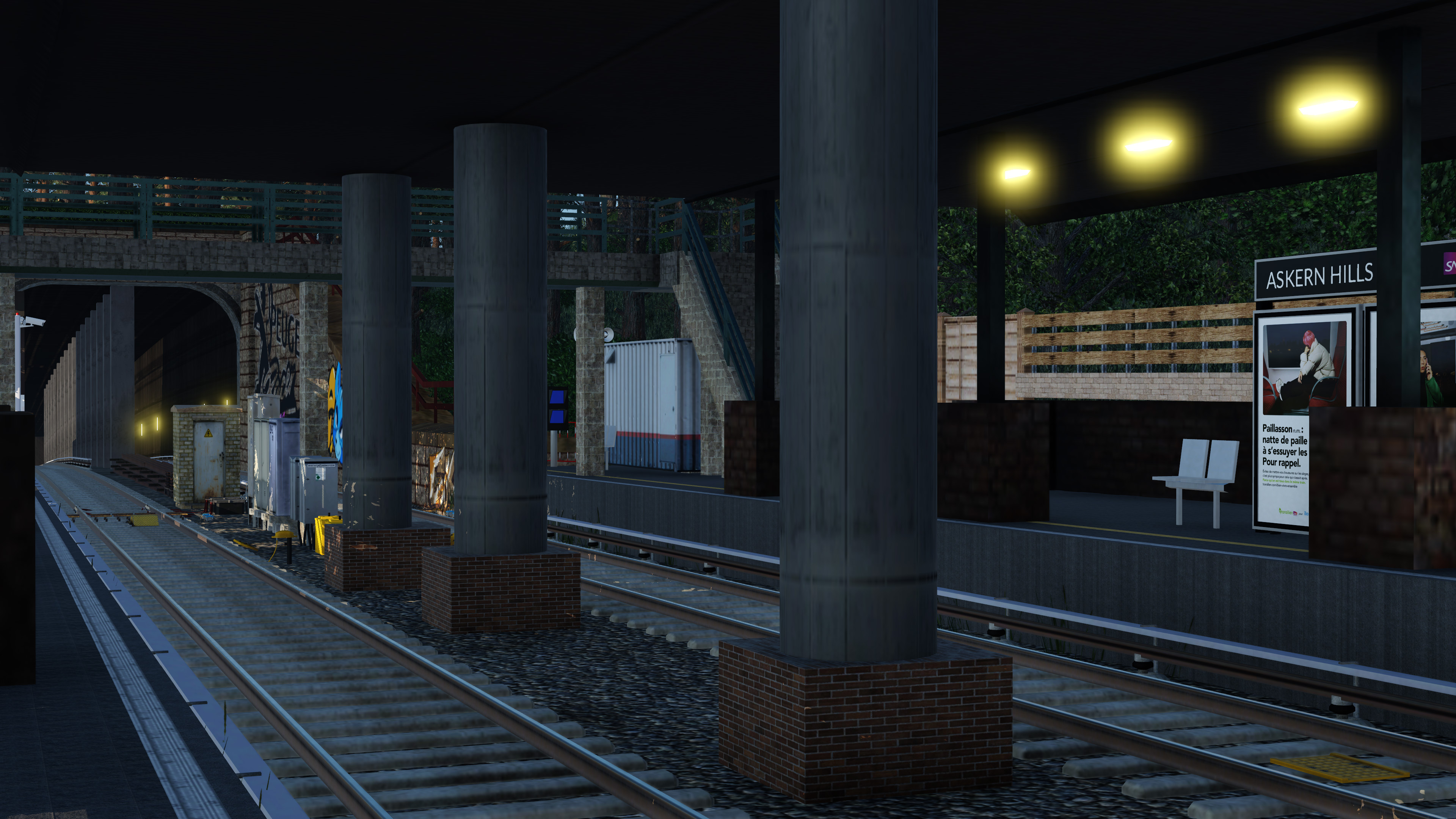 Askern Hills Station (Platform View)
