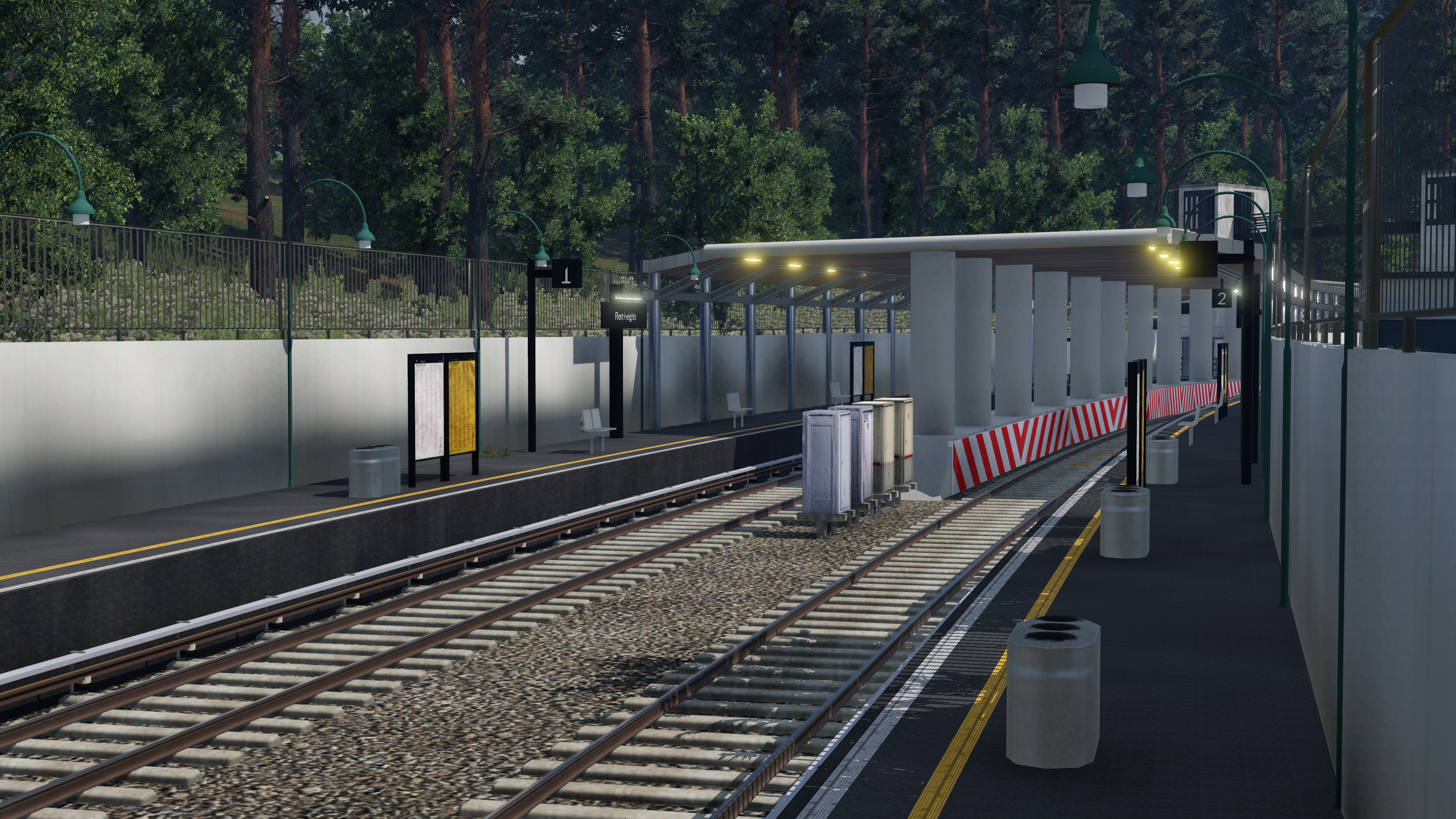 Flent Heights Station