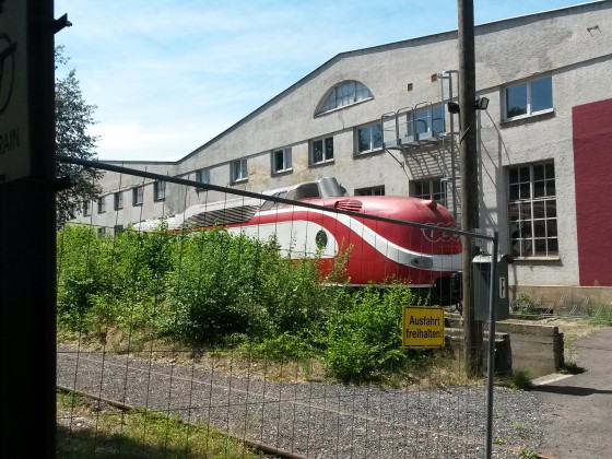 Trans Europ Express im Bahnpark Augsburg