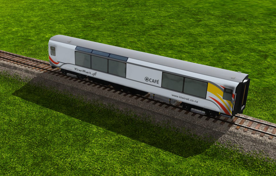KiwiRail AKC Cafe car