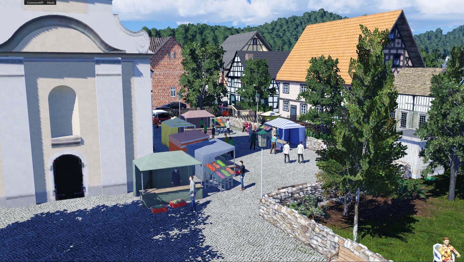 Wochenmarkt am Kirchplatz