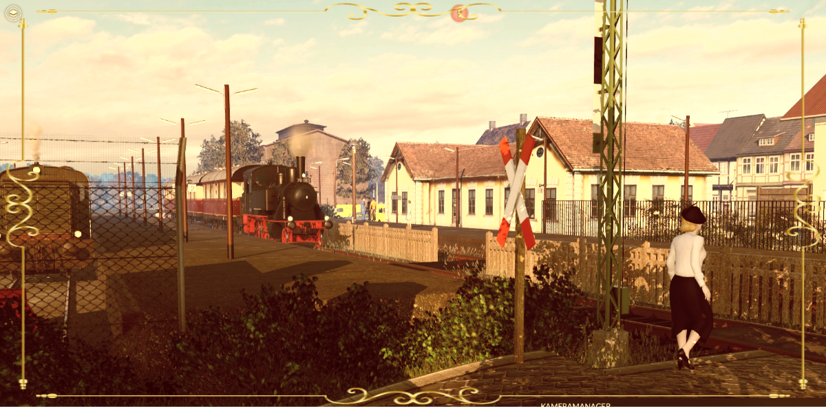 Am Bahnhof