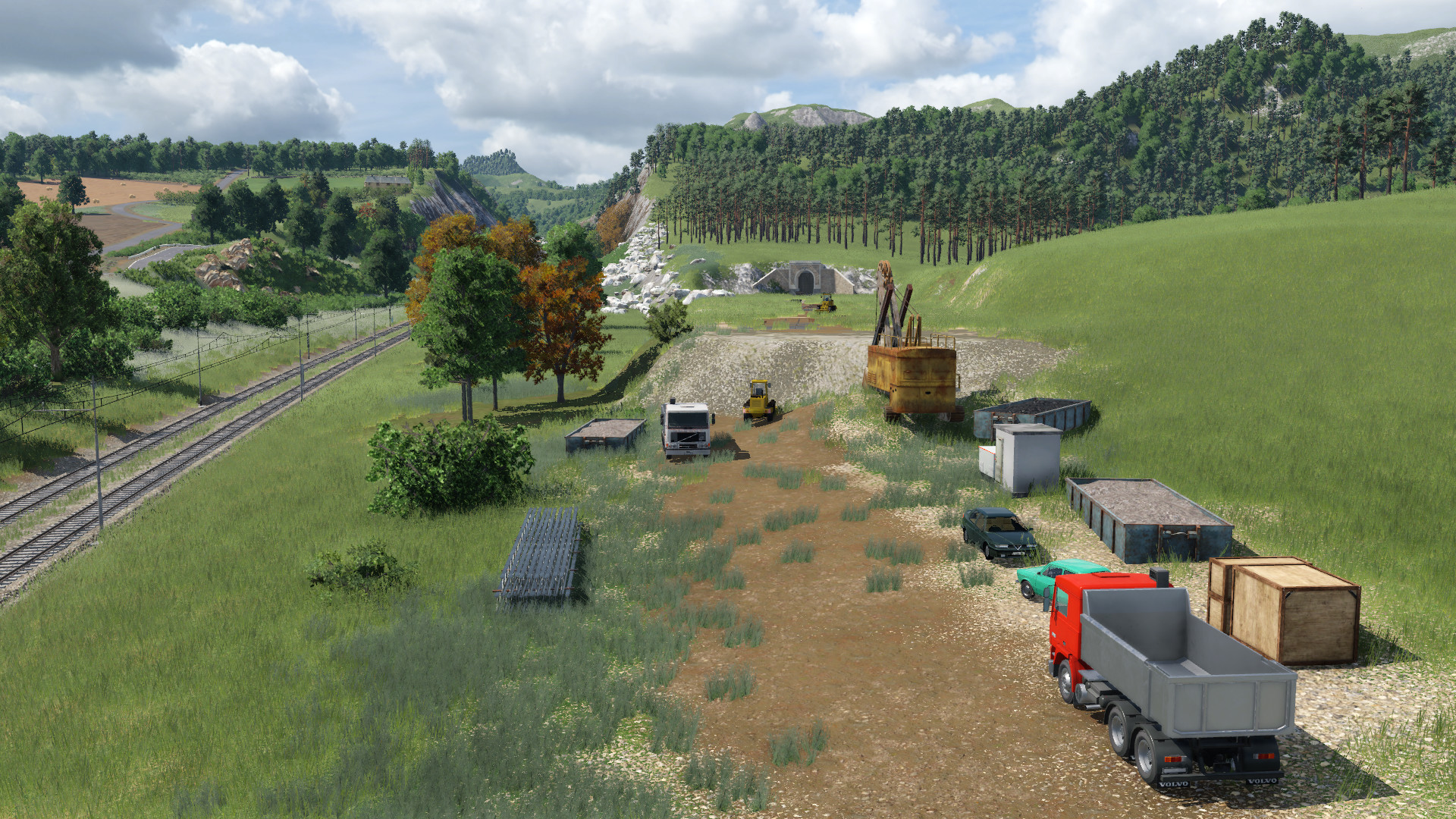 Line under construction