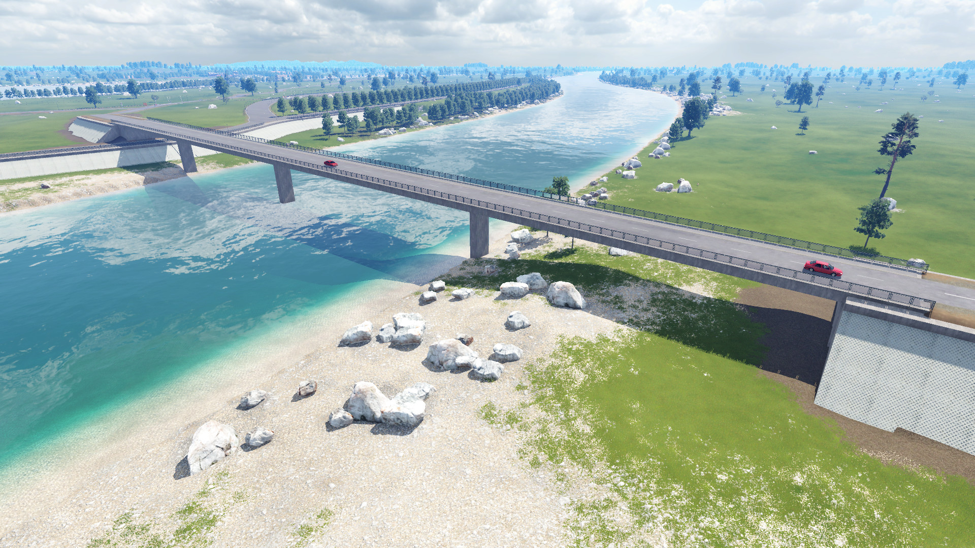 Eine Brücke