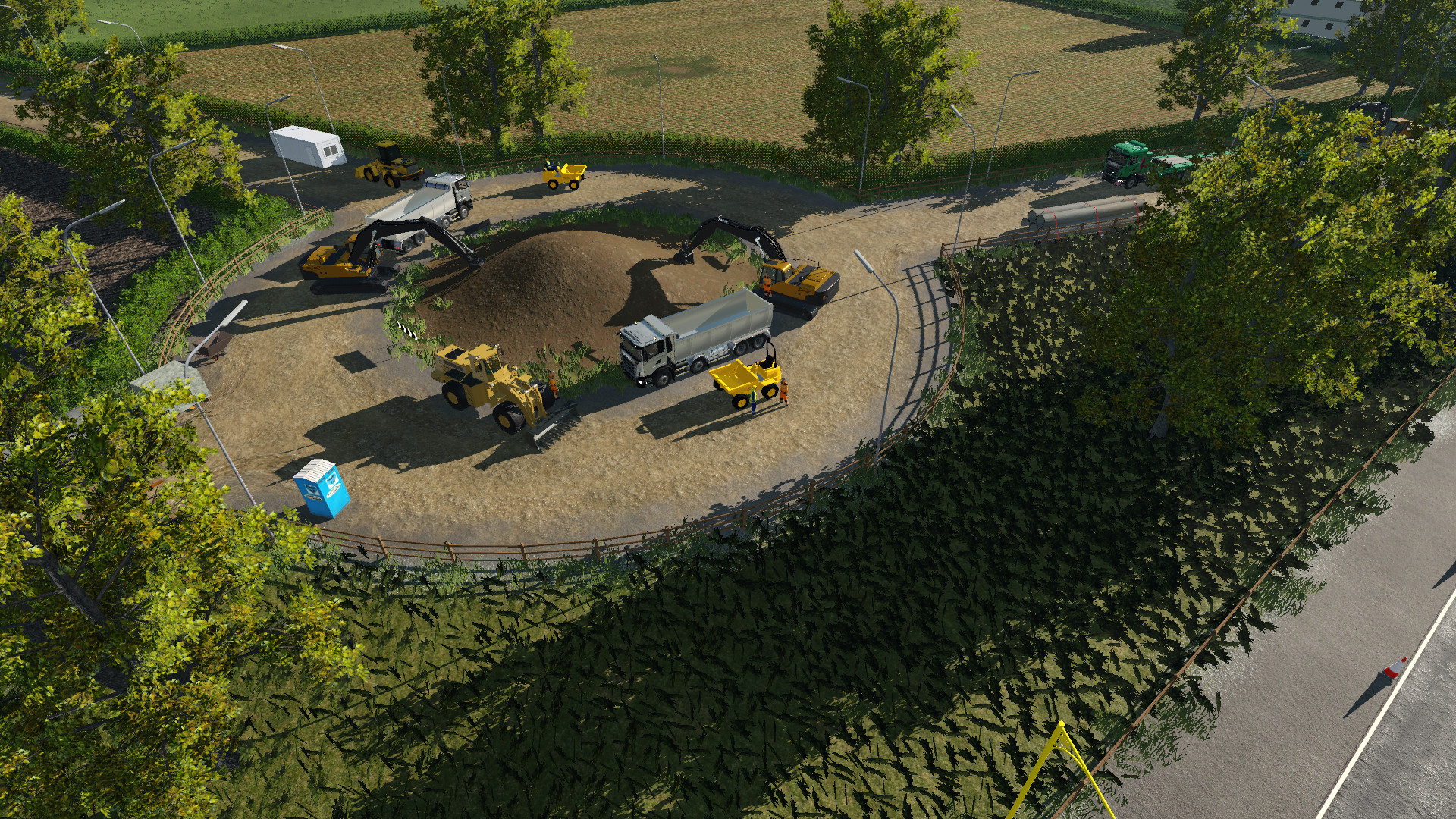 Saturday Afternoon Detailing (New Road Construction Site)