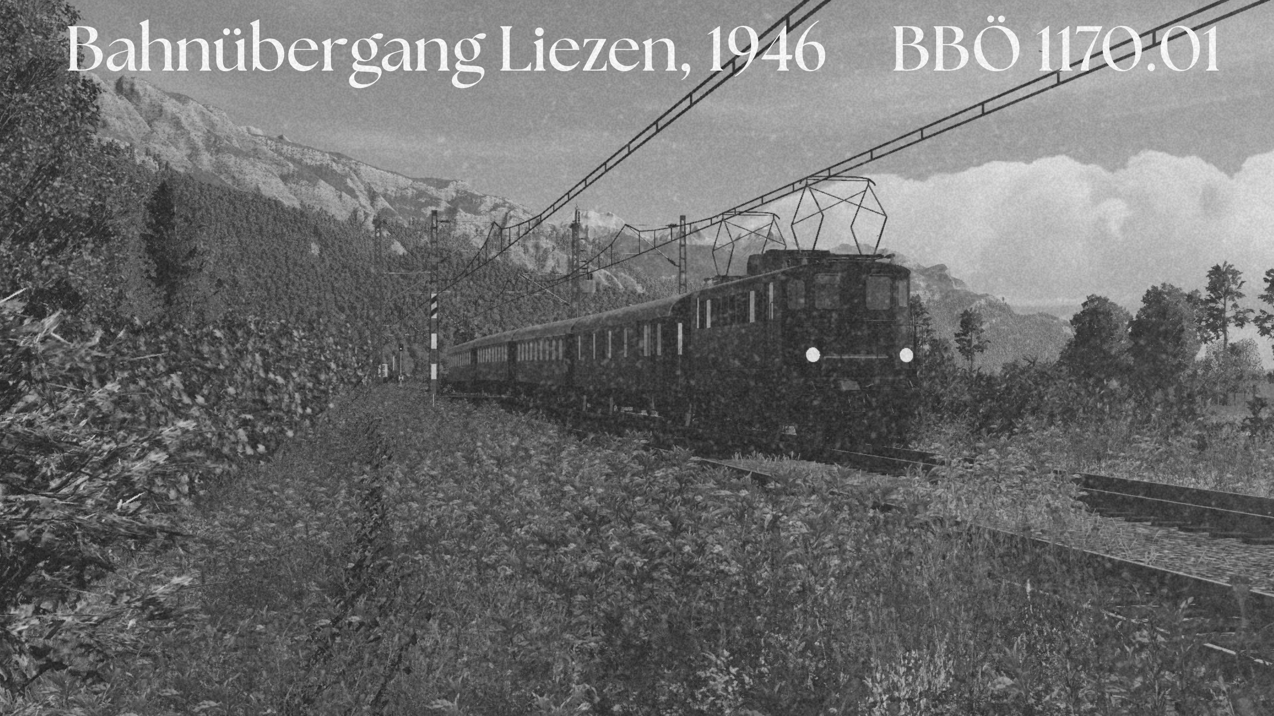 Ausfahrt Liezen Bahnübergang
