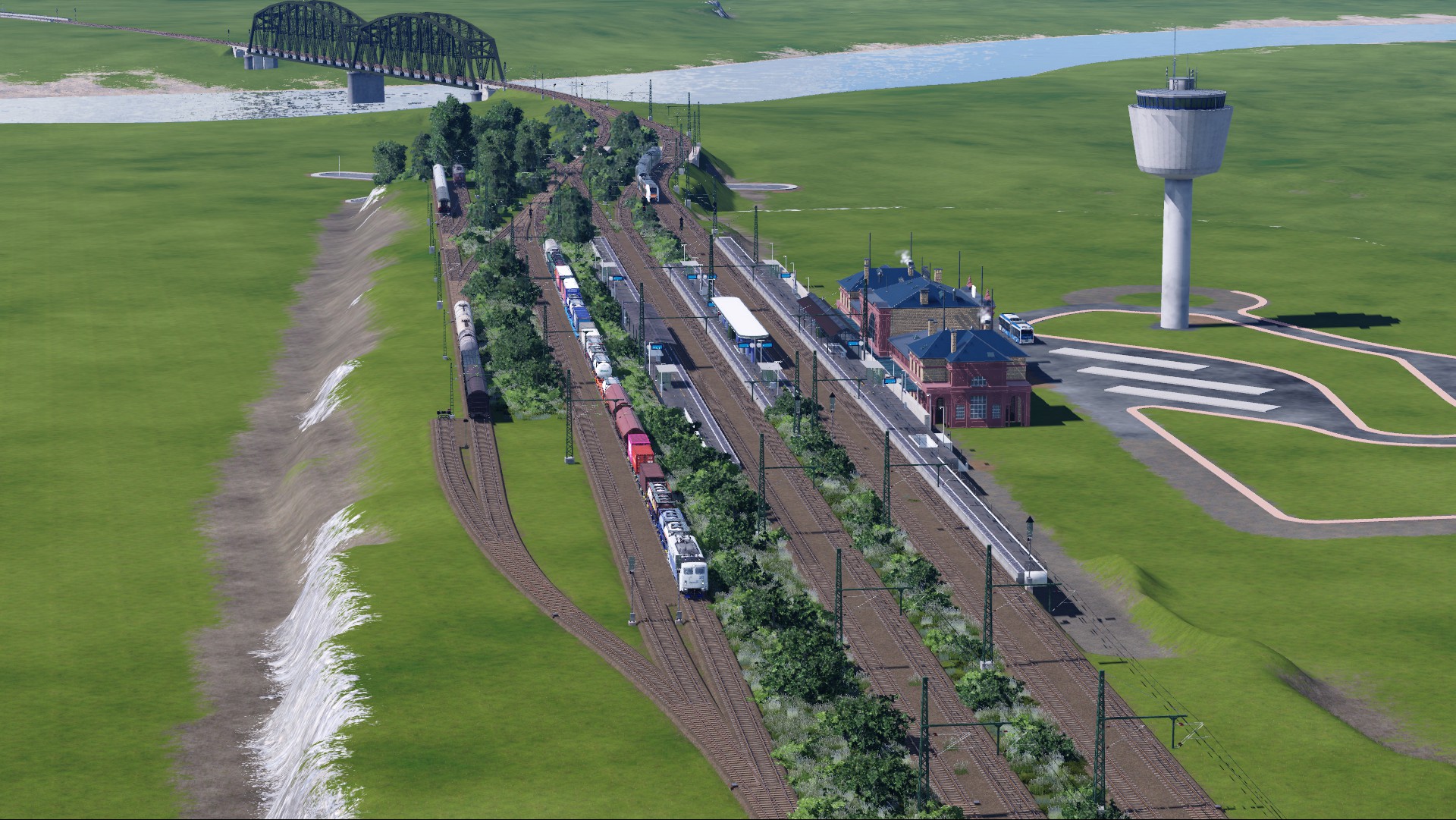 Neue Bahnhöfe