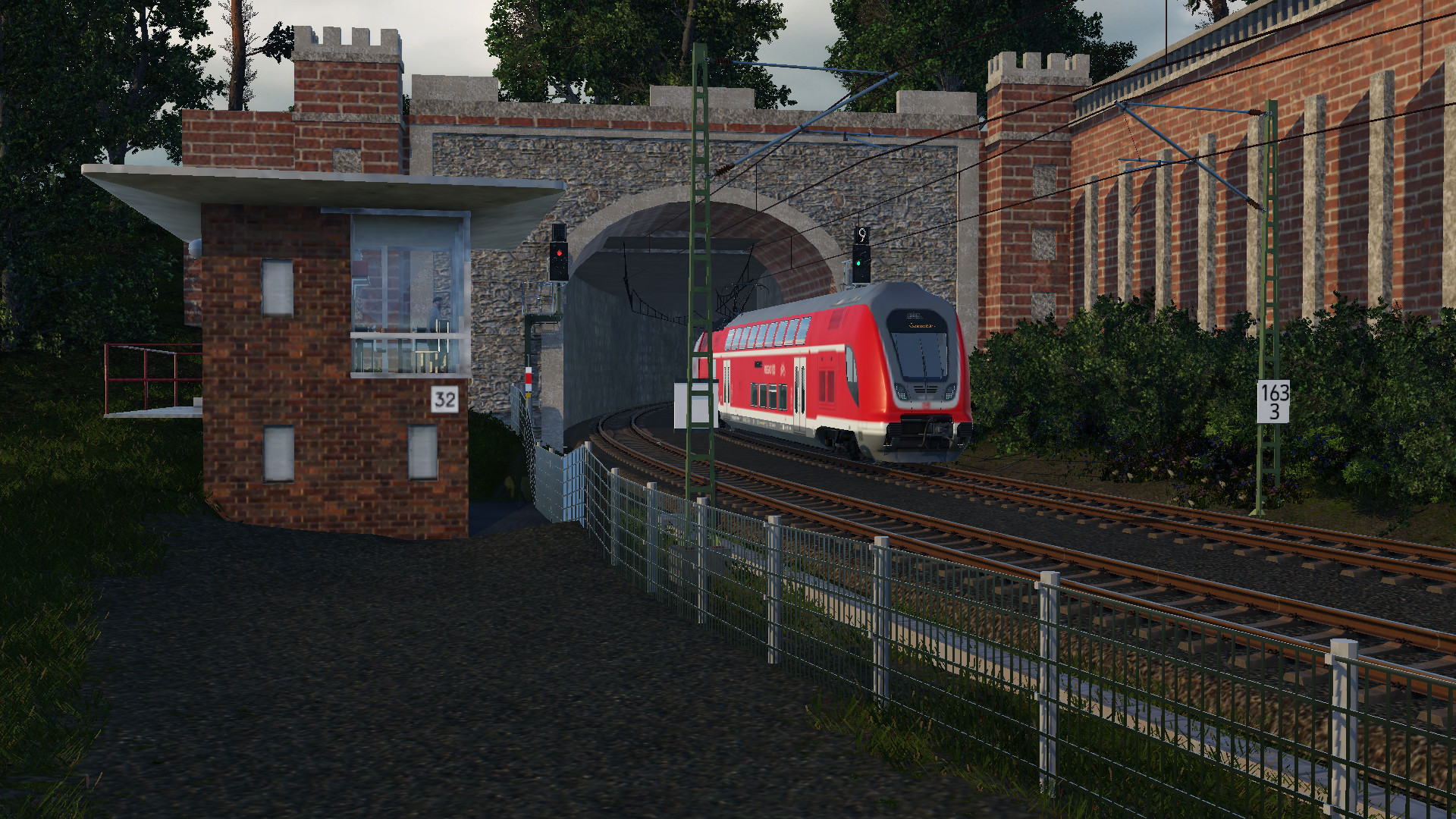 Trainspotting am Tunnelportal