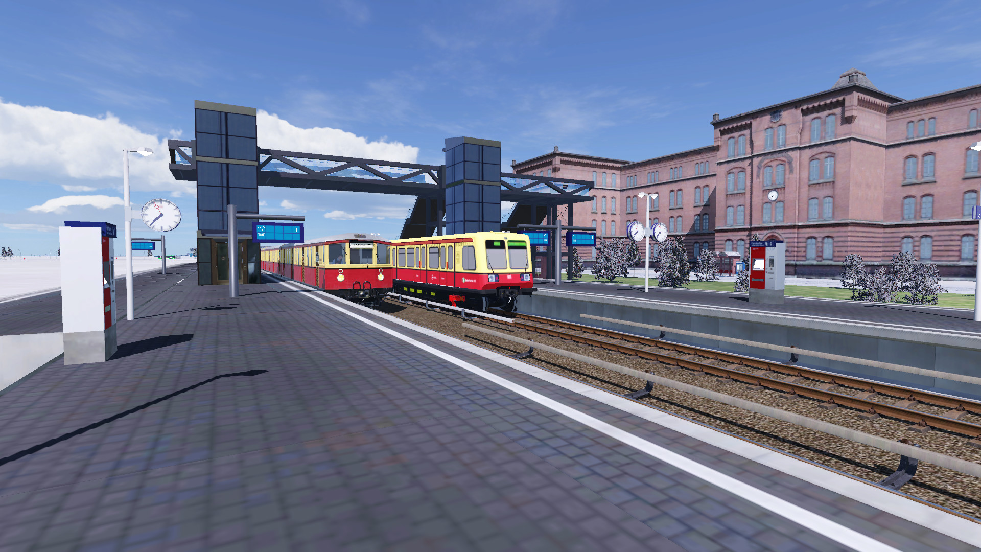 Alte S-Bahnen treffen sich