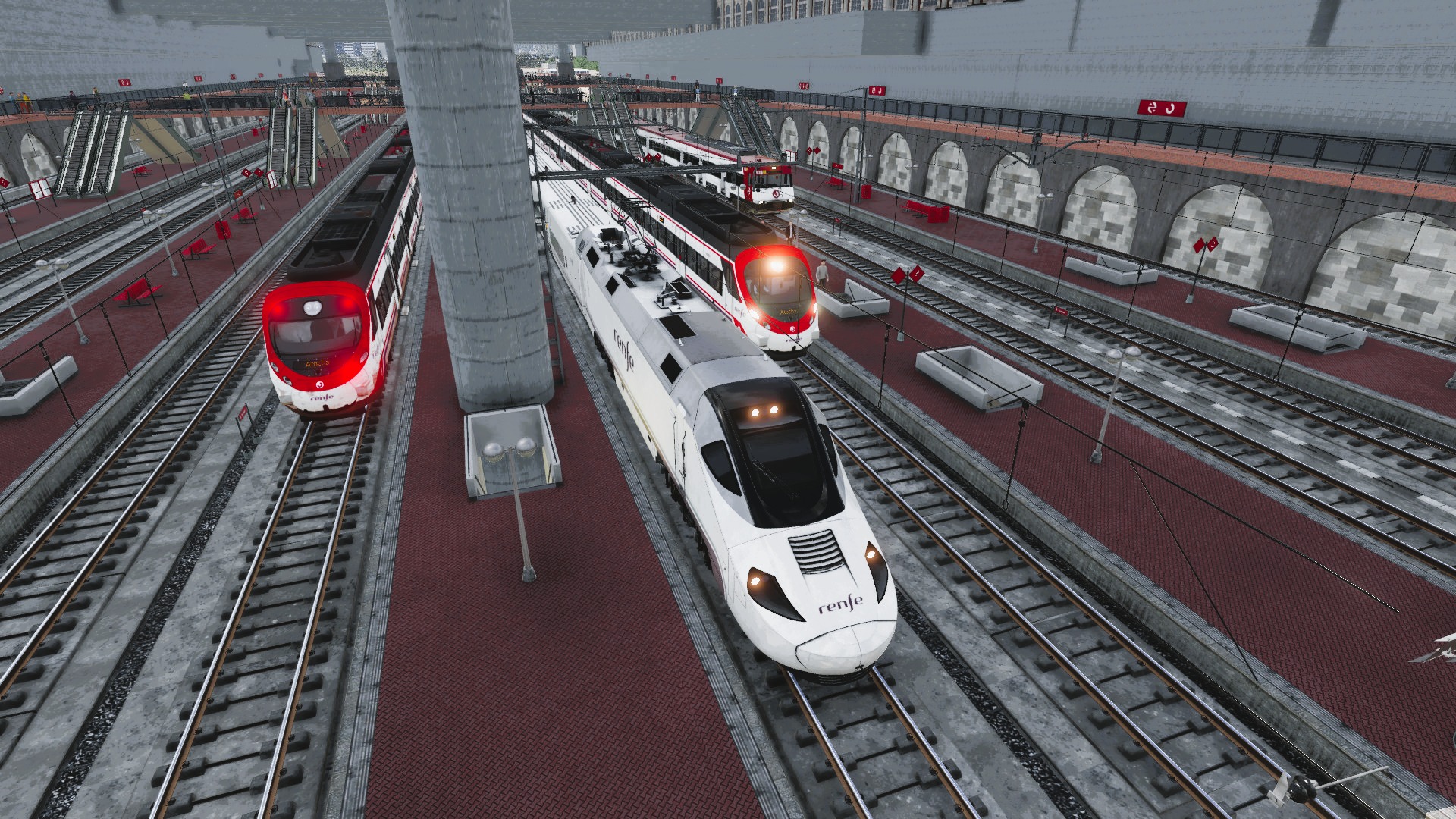 Trenes Renfe por atocha