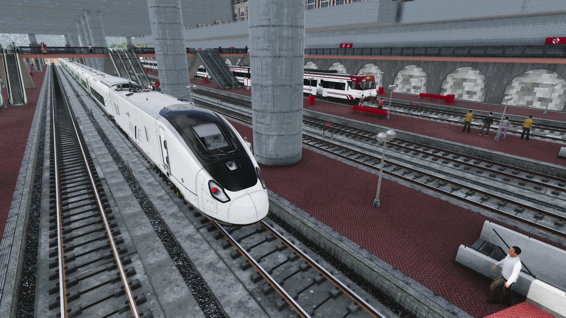 Trenes Renfe por atocha