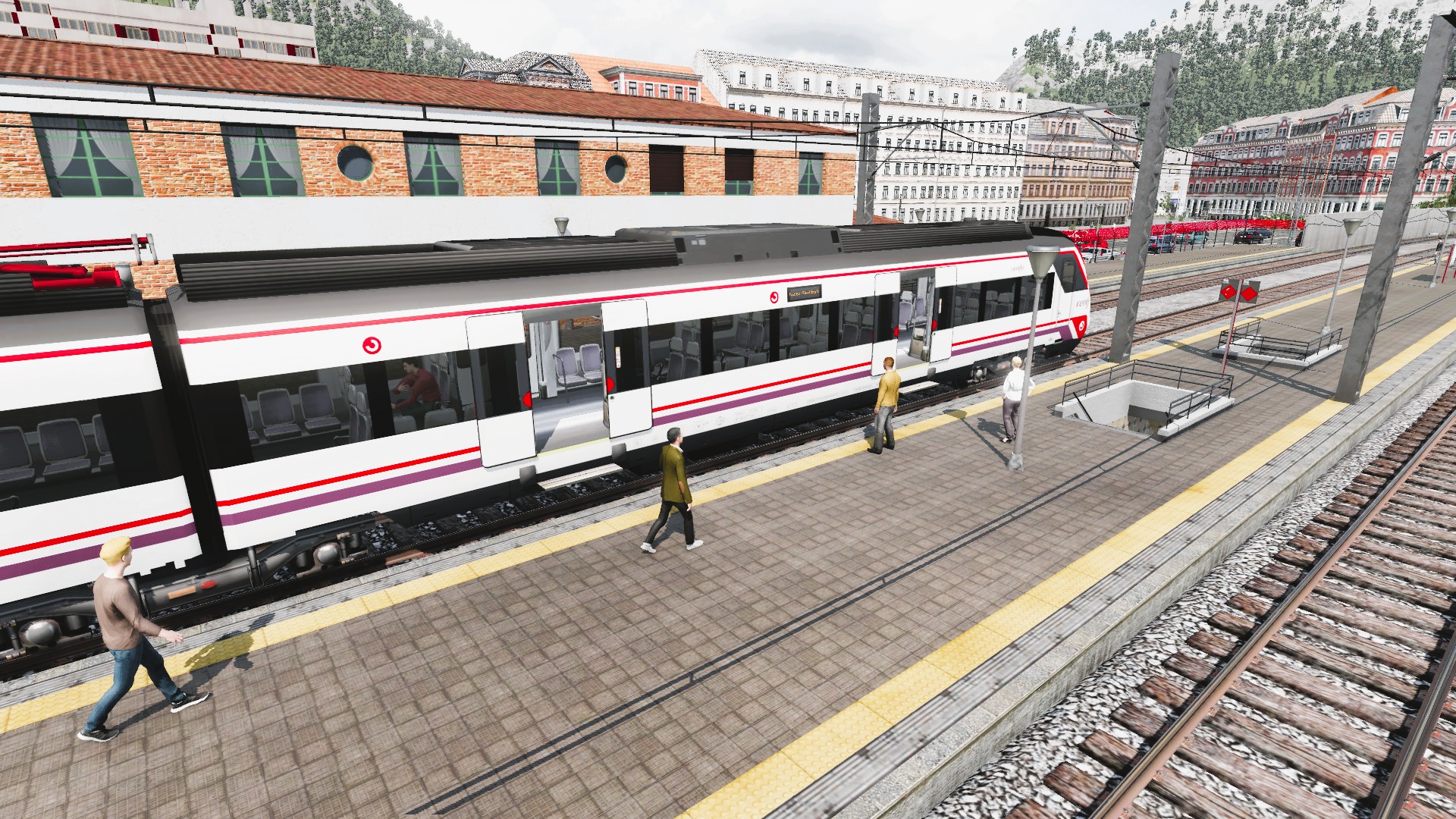 Civia  cercanías por estación