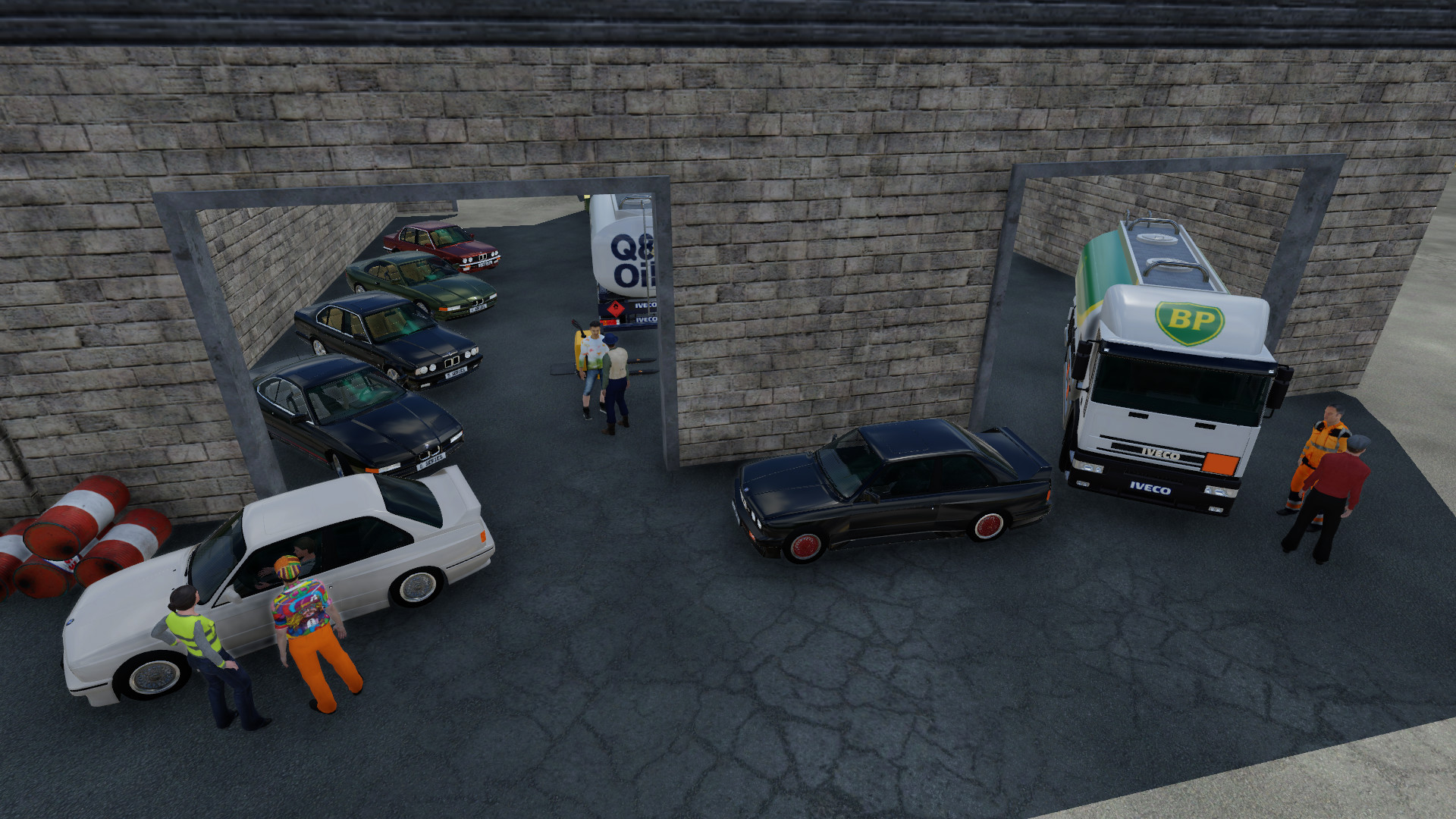El primer intento de hacer un circuito realista y funcional en Transport Fever 2 (Foto 3)