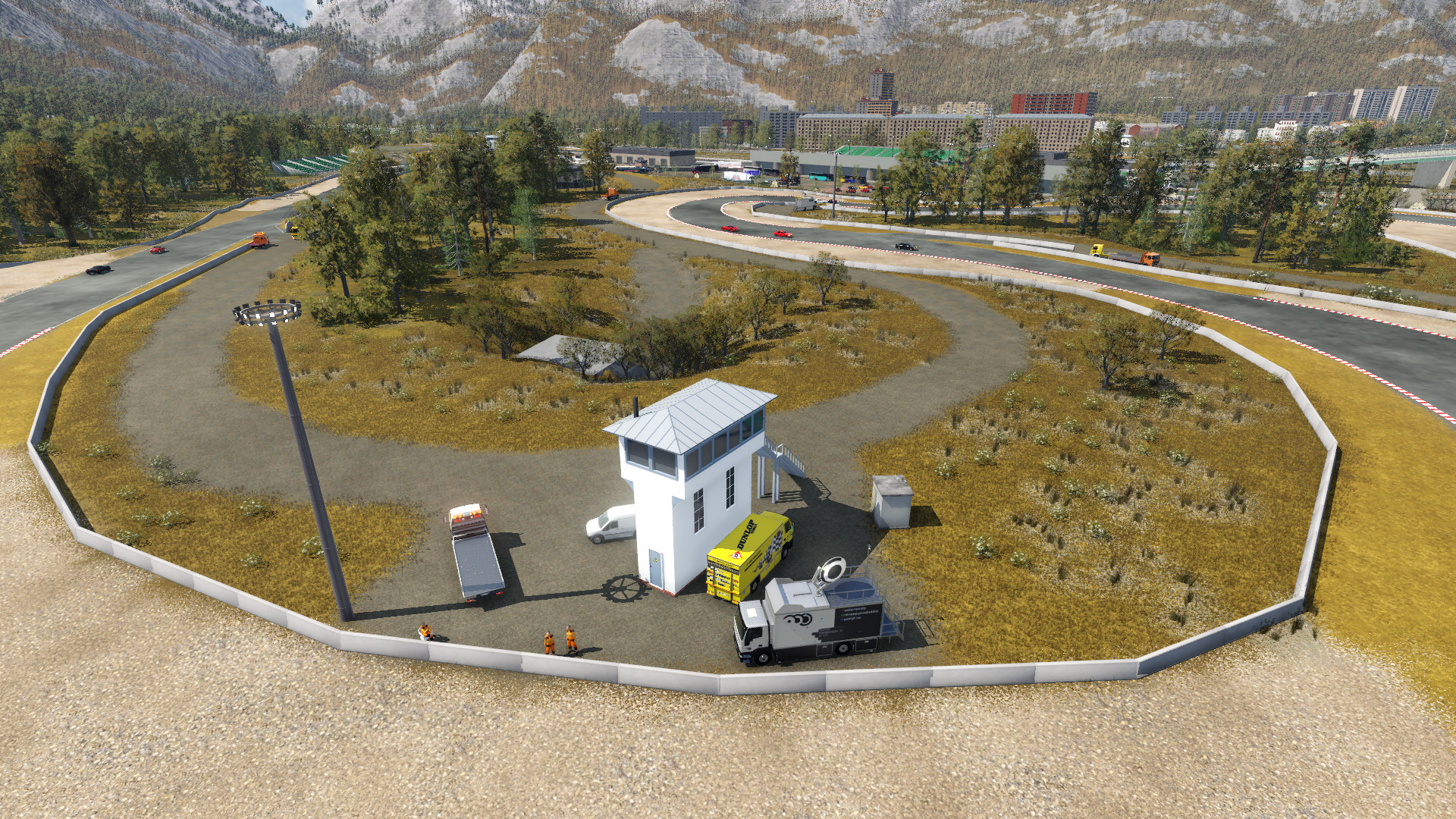 El primer intento de hacer un circuito realista y funcional en Transport Fever 2 (Foto 7)