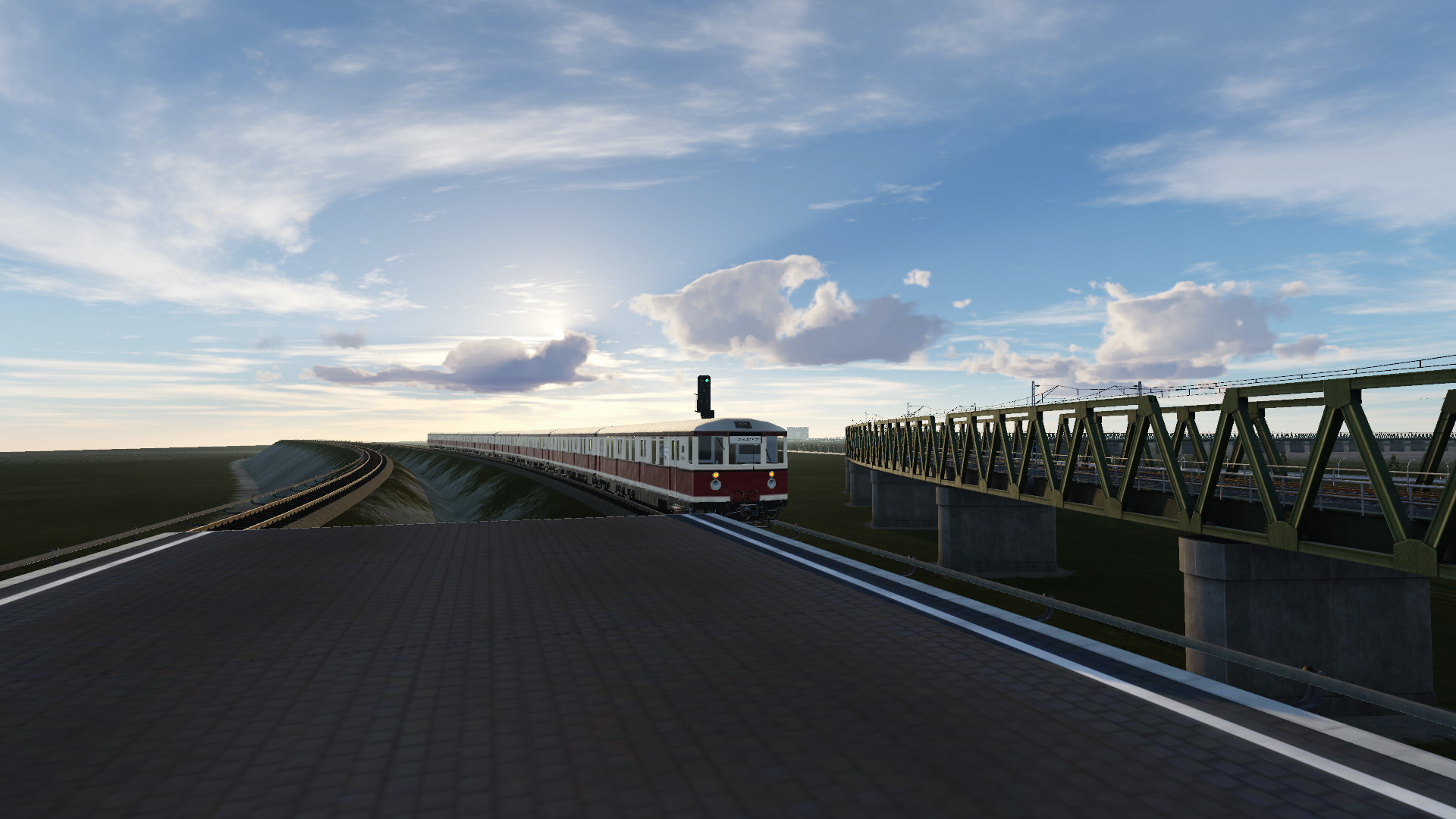 DR Stadtbahn mit Schönbild