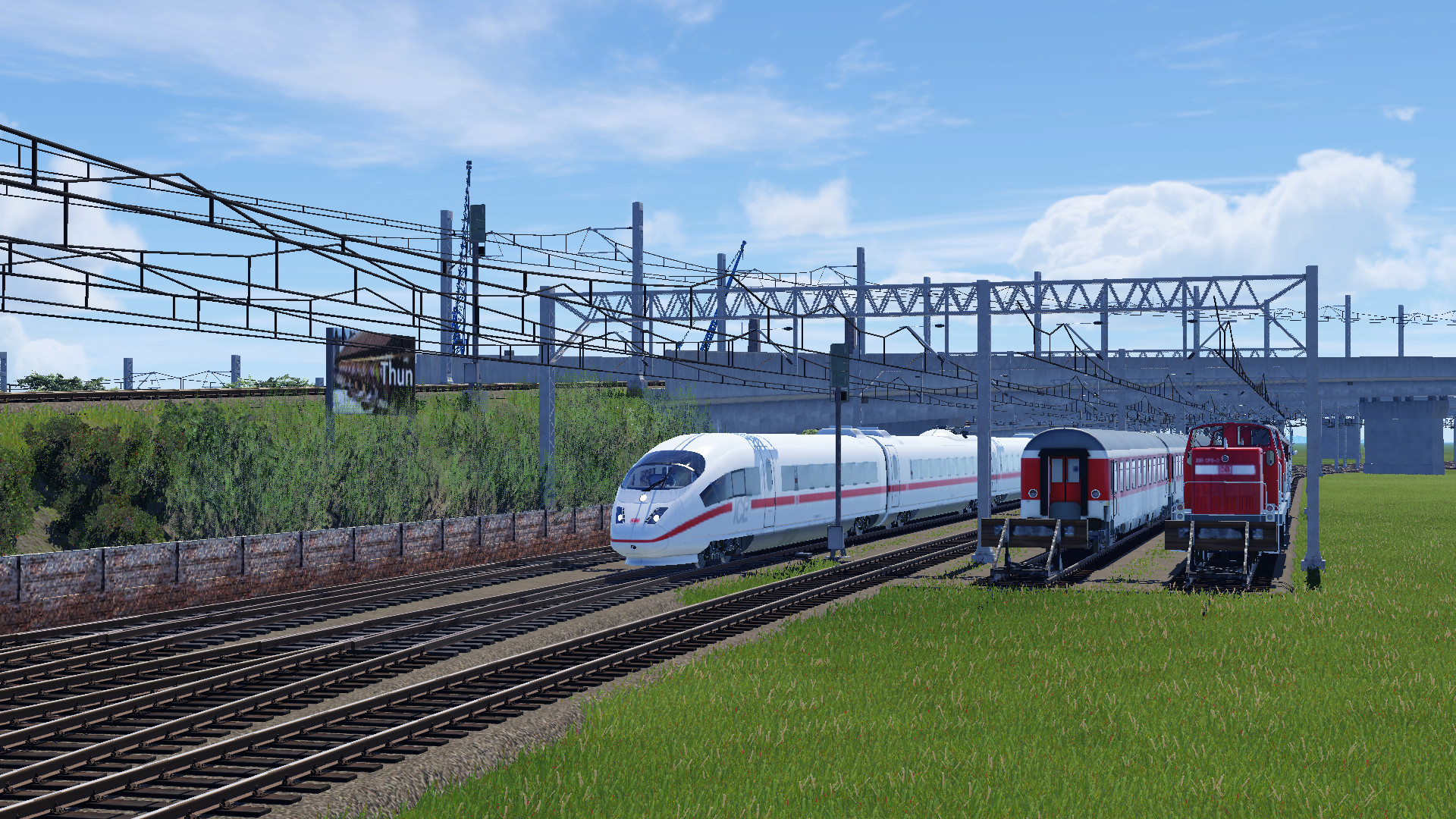 Einfahrt irgendwo vor Köln