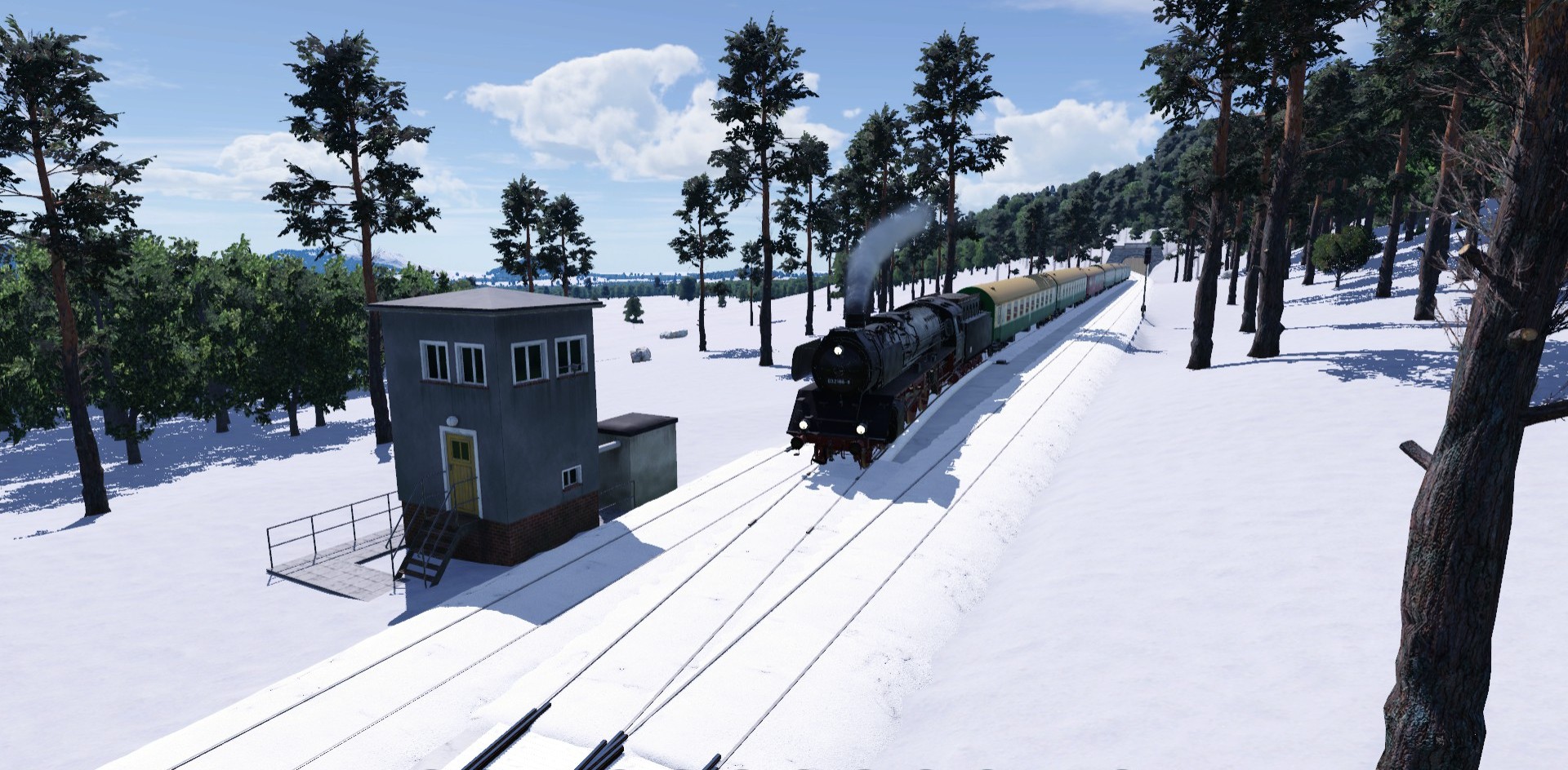 Winter bei der DR
