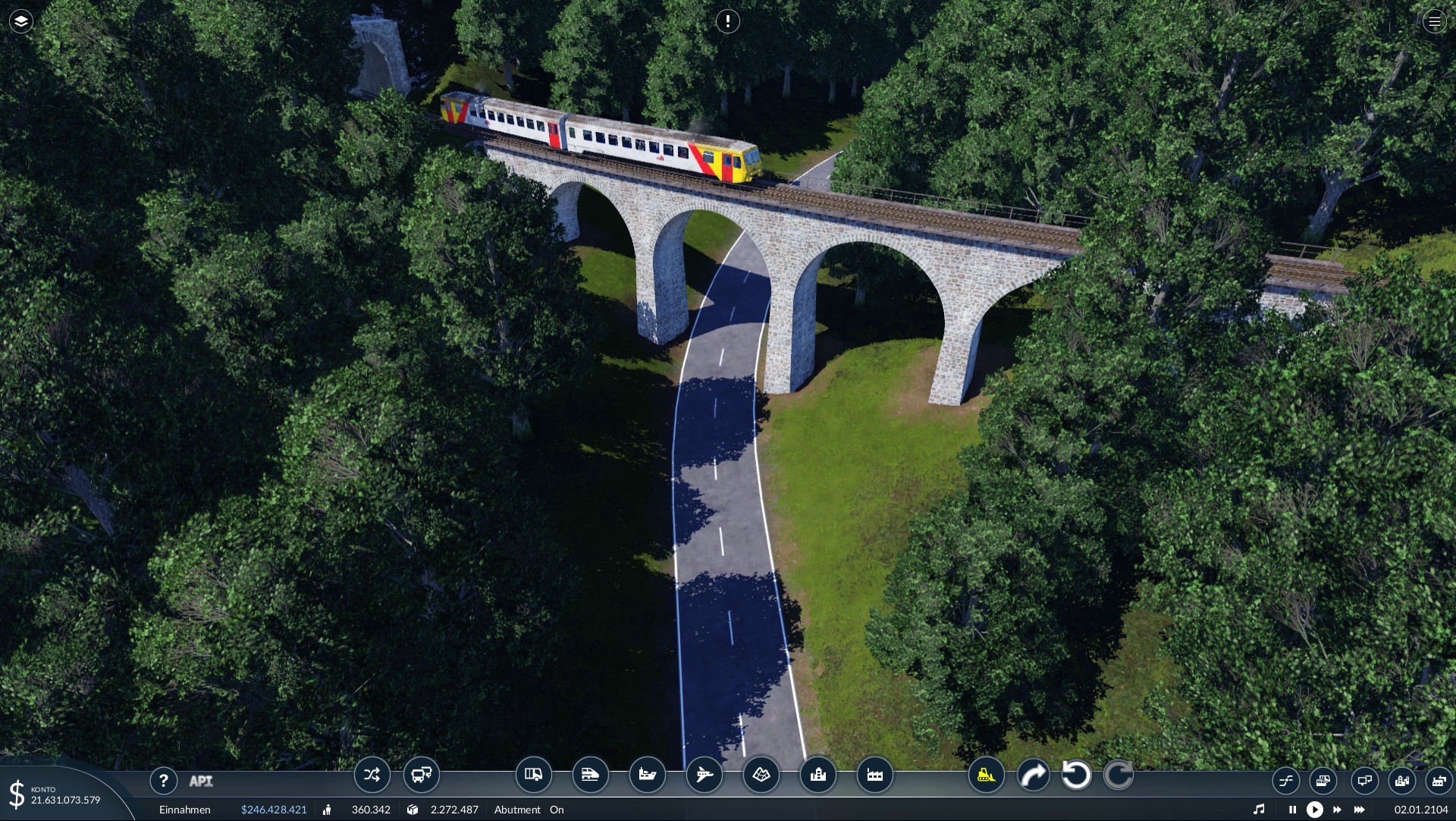Ein schönes Viadukt