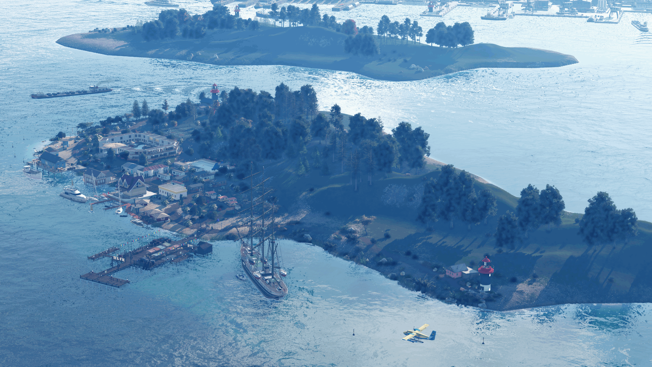 Island resort near Rothwather year 1965