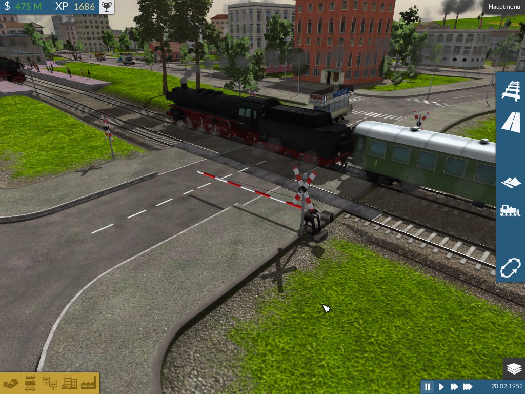 Durchfahrt mit 130 km/h
