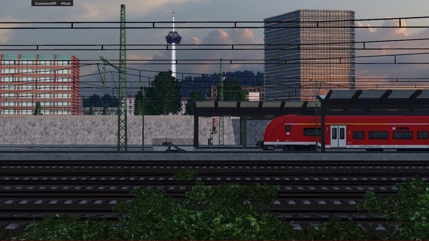 Desiro am Morgen..