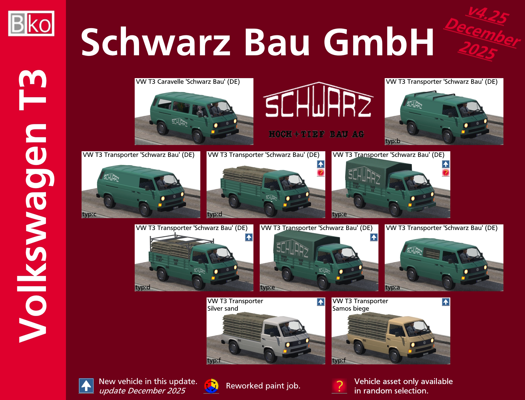 Volkswagen T3 Brand Pack