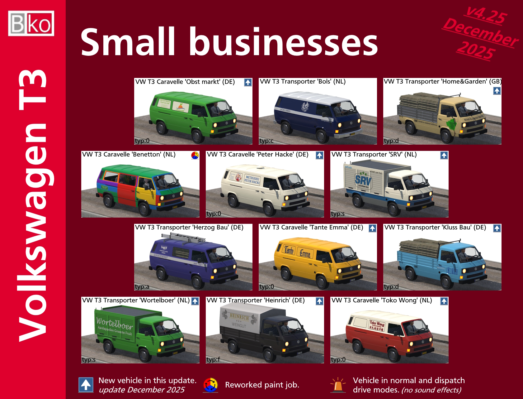 Volkswagen T3 Brand Pack