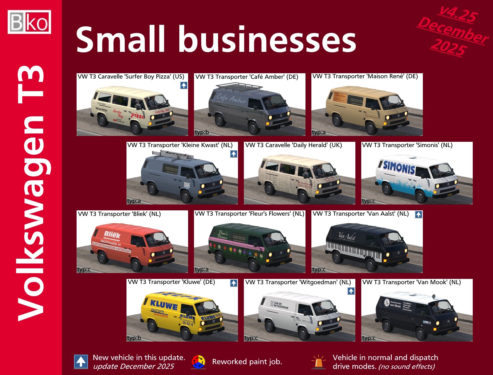 Volkswagen T3 Brand Pack