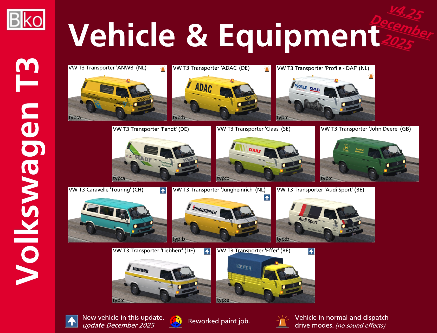 Volkswagen T3 Brand Pack