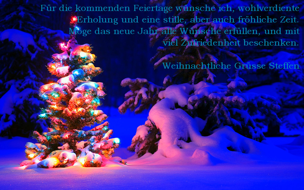 Frohe Festtage