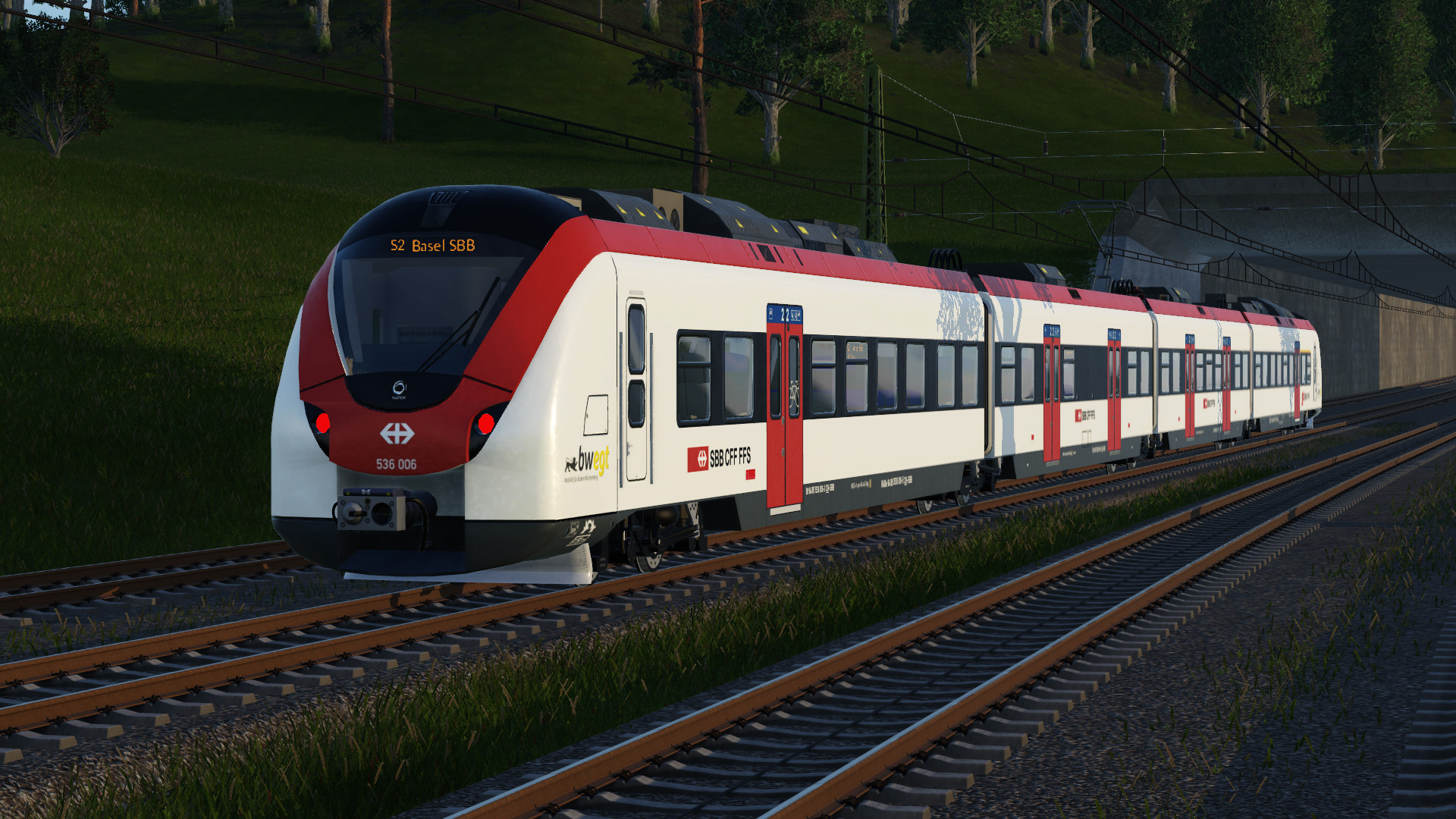 RABe 536 006 als S2 nach Basel SBB