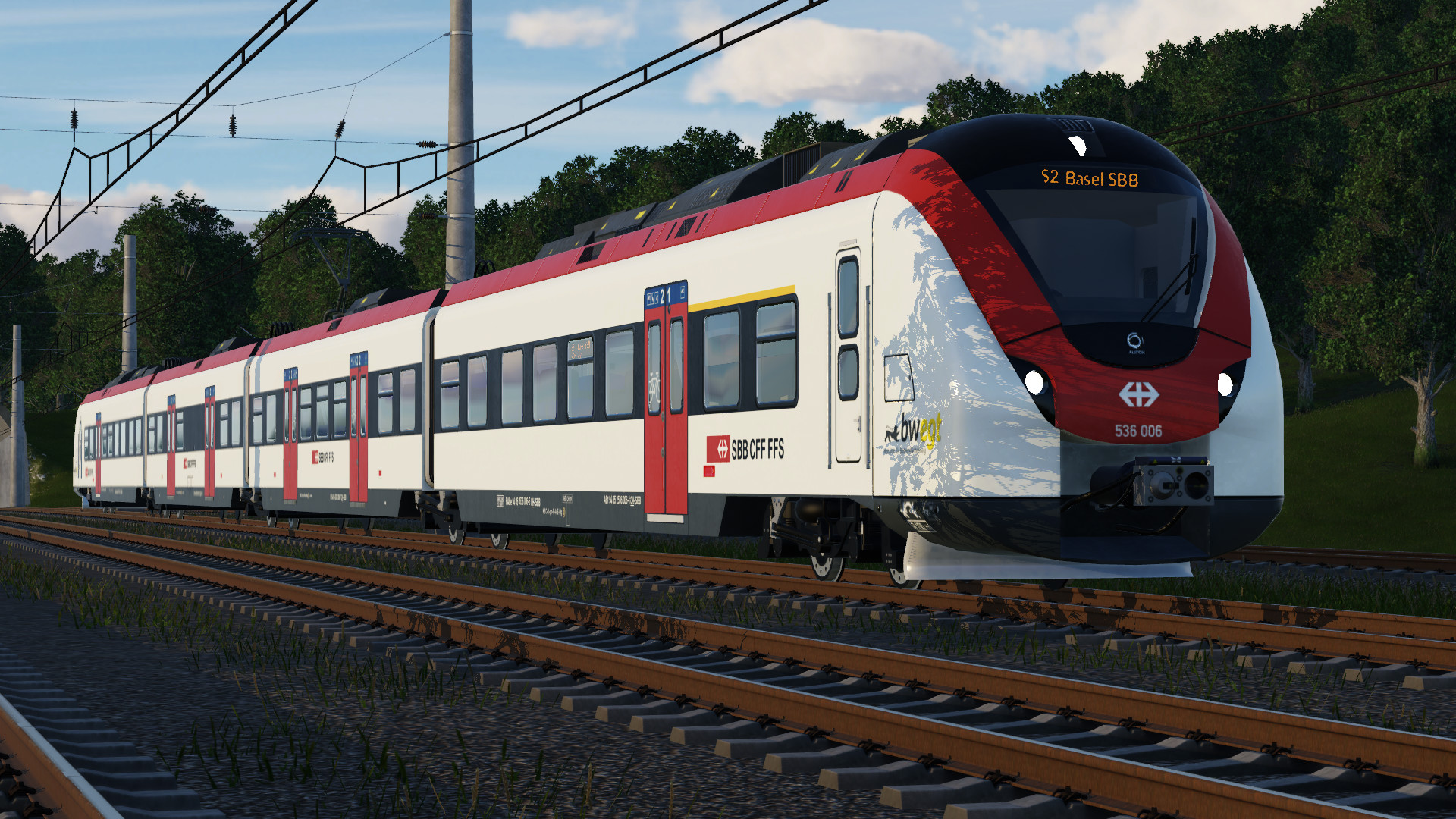 RABe 536 006 als S2 nach Basel SBB
