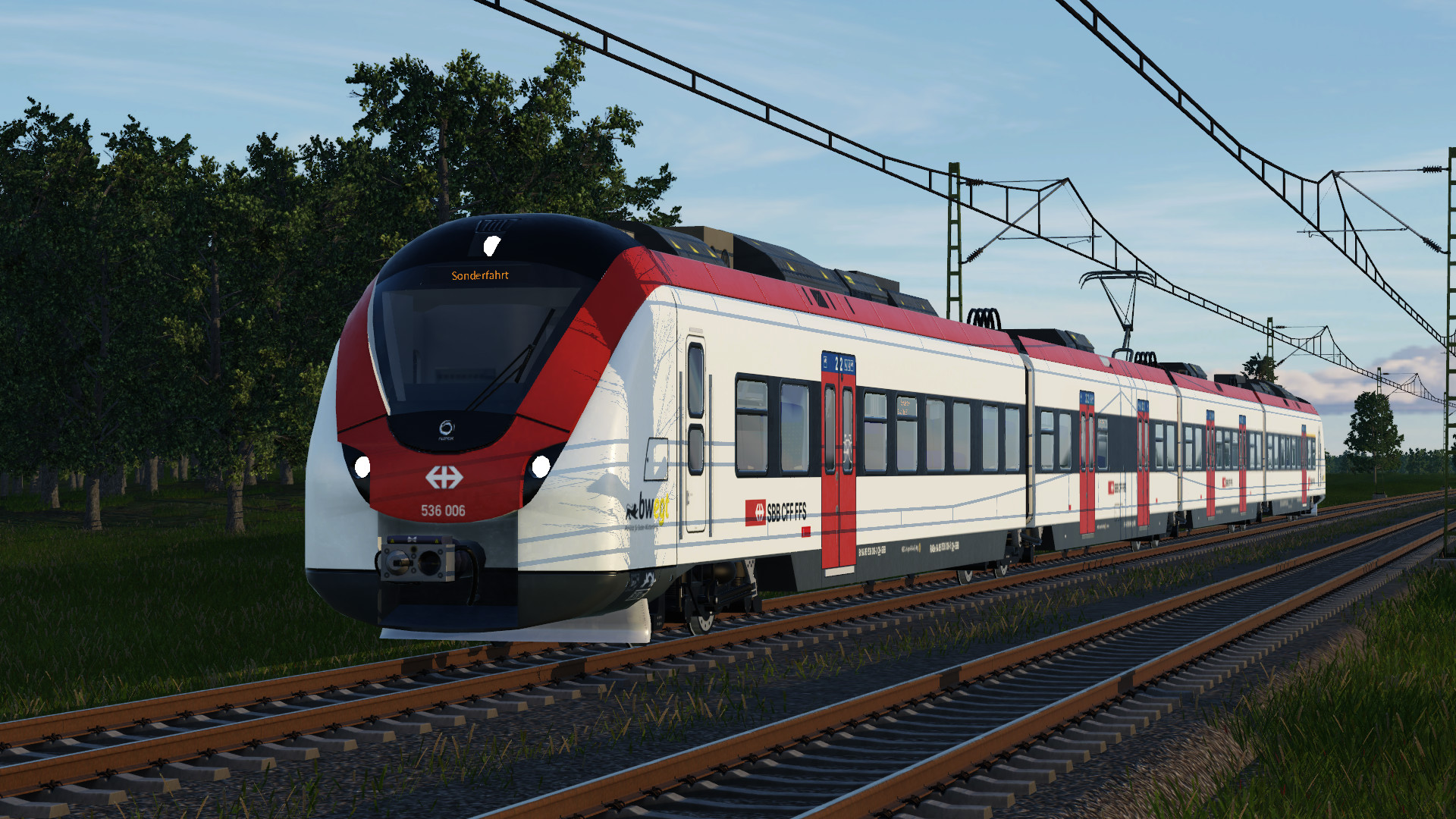 RABe 536 006 als Sonderfahrt