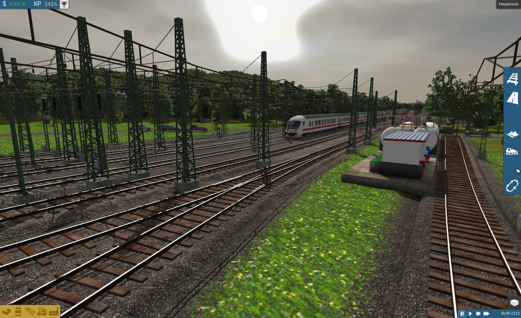 IC Richtung Hauptbahnhof