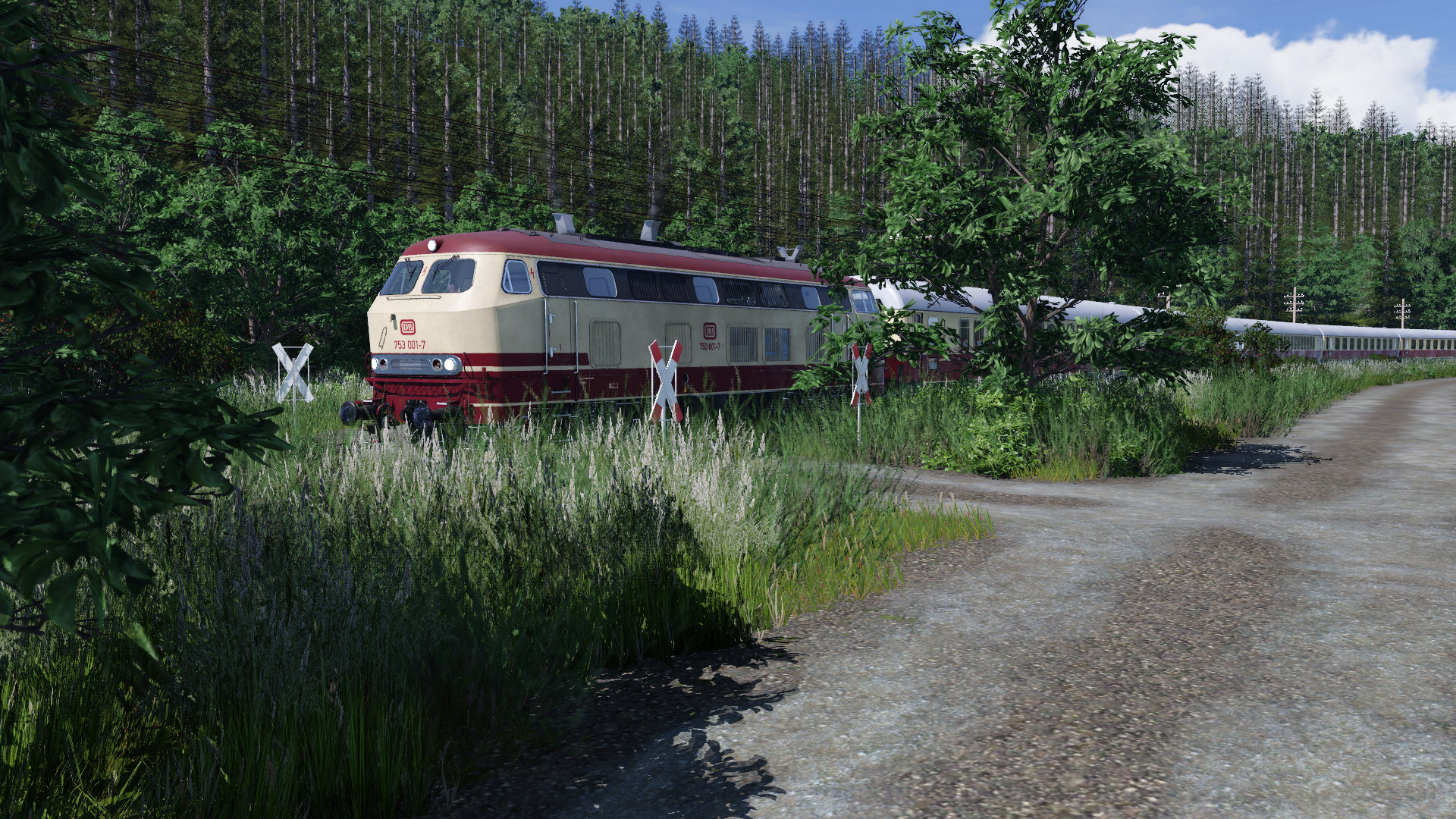 Auf der Dieselstrecke