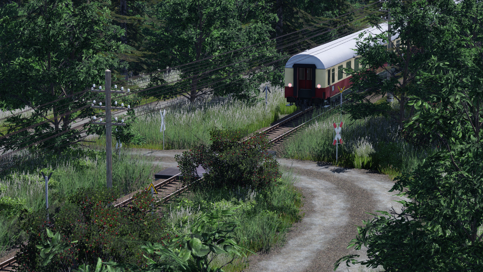 Auf der Dieselstrecke