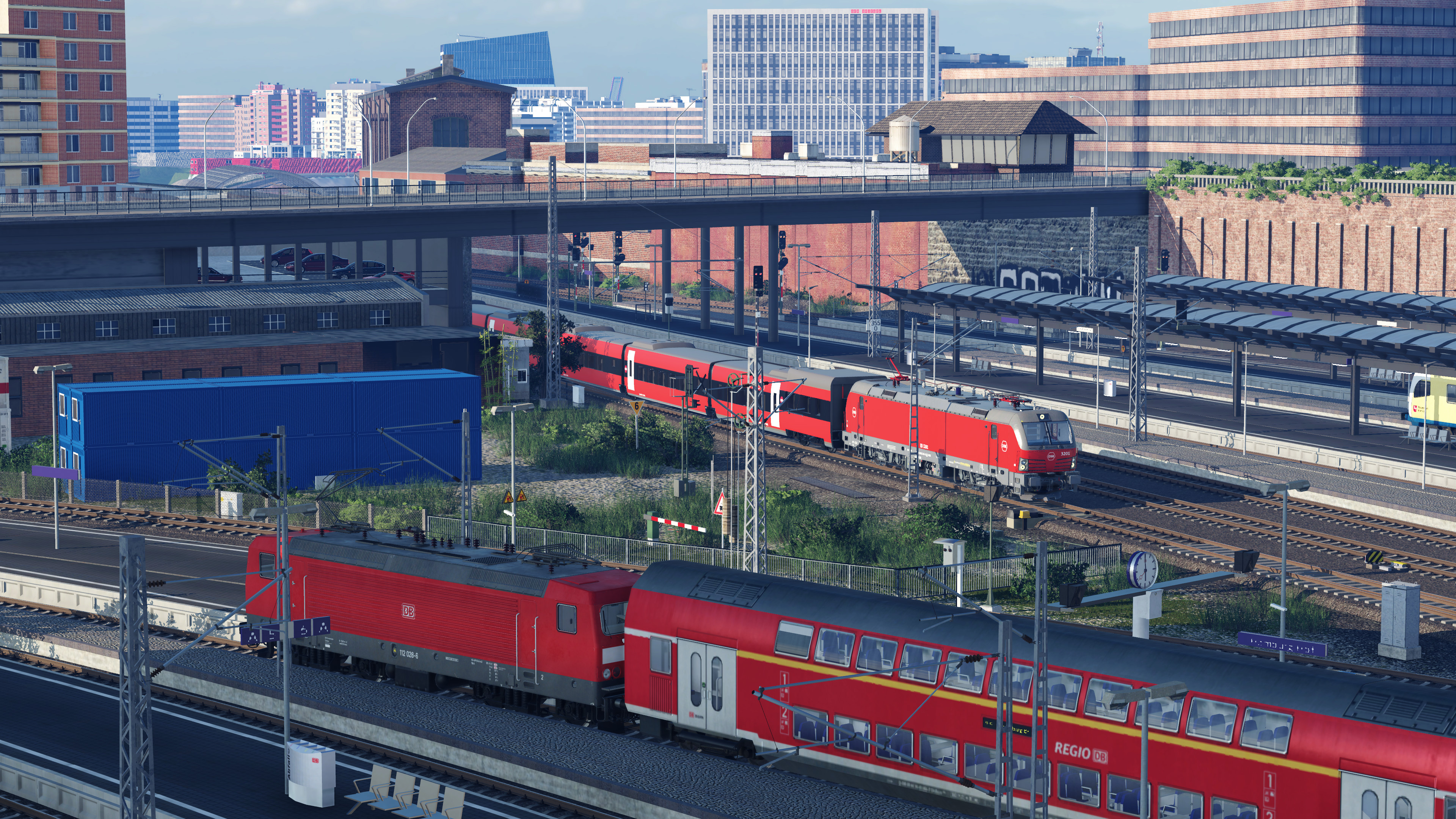 Hamburger Hbf - Blickrichtung Süd