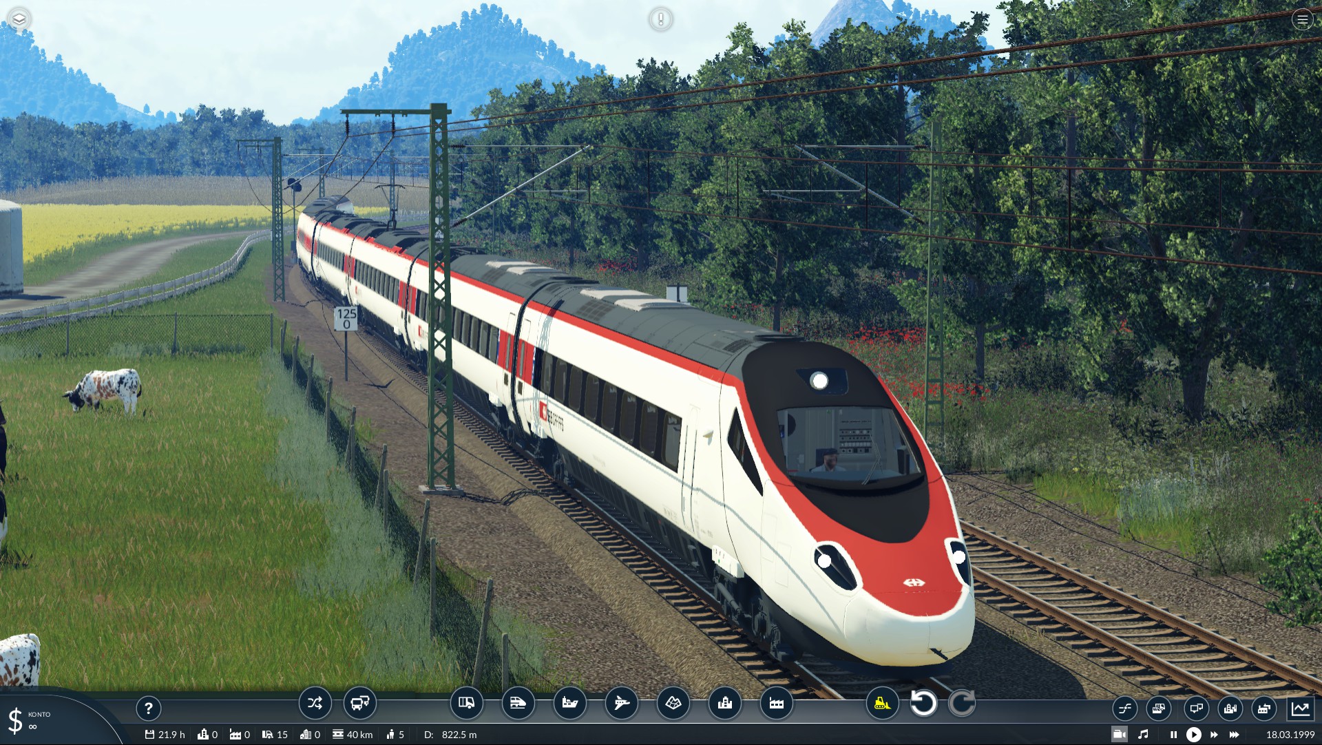 Pendolino auf Abwegen