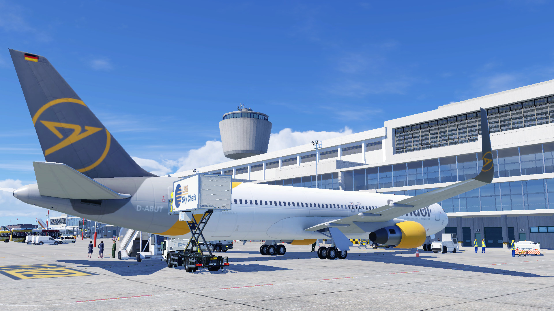 Airport DER - Abfertigung