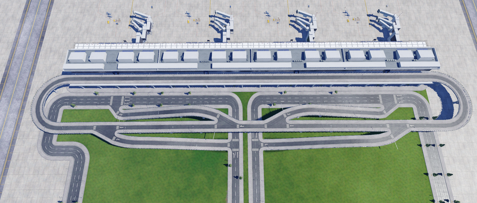 Neubau Internationaler Flughafen