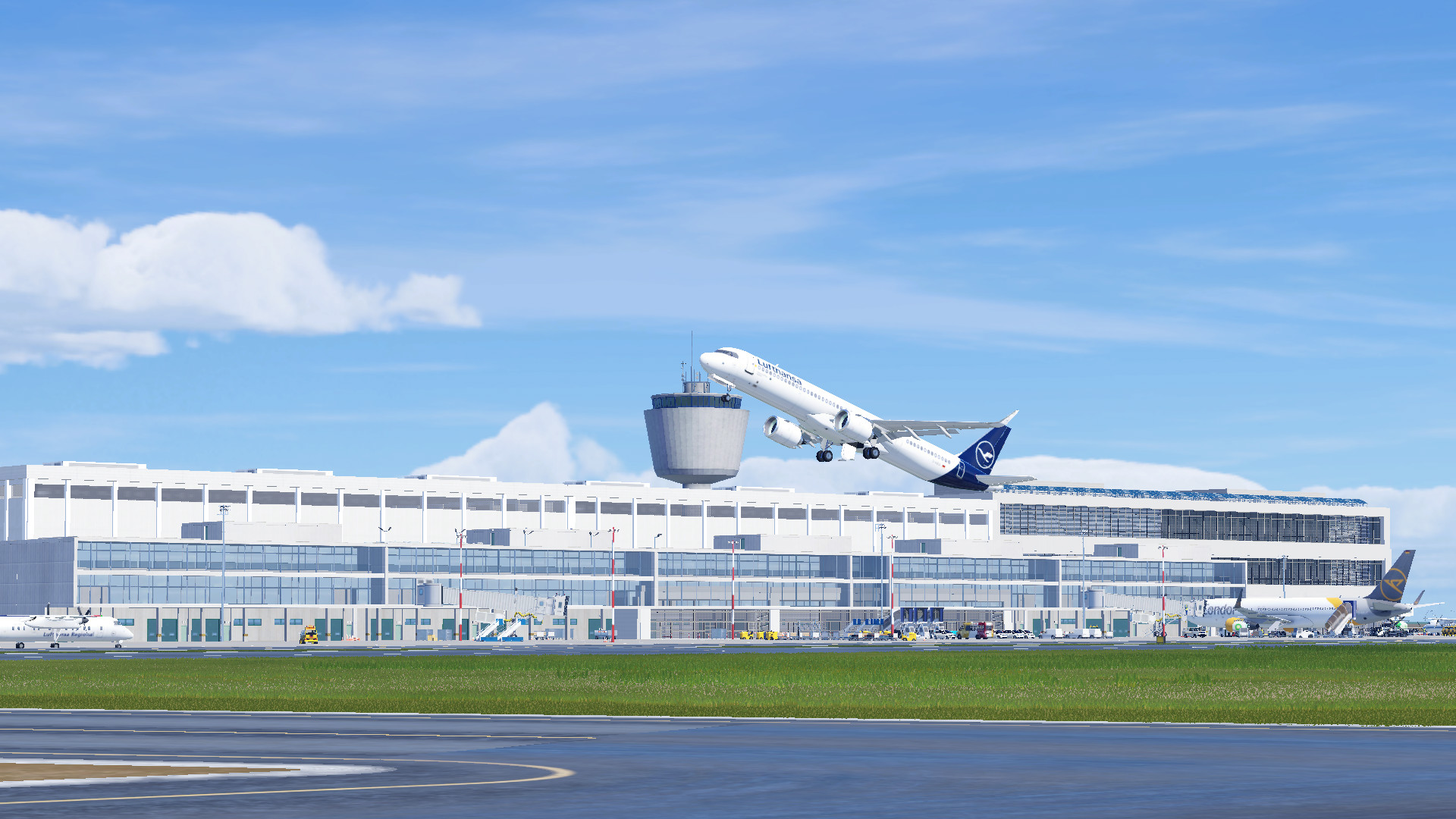 Airport DER - Planspotting (Blick auf Terminal 1)