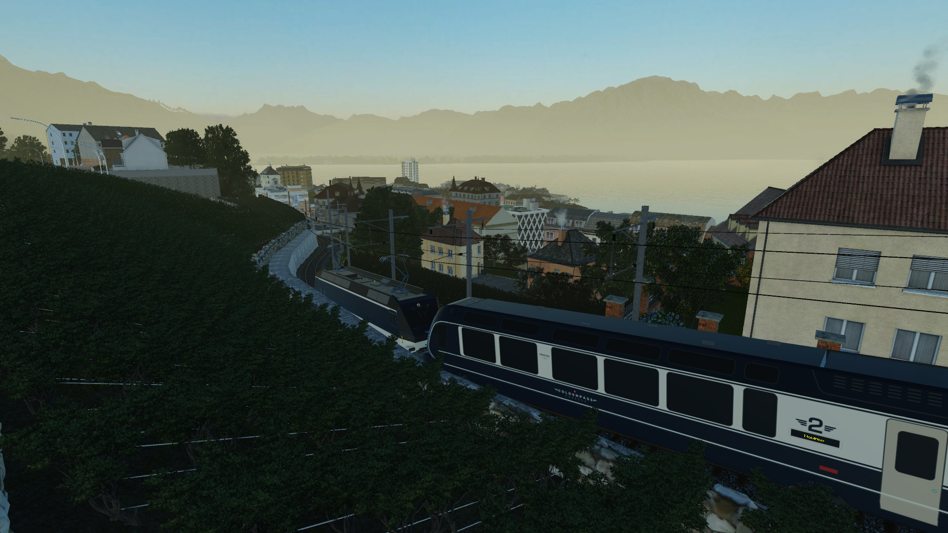 Der Abstieg zur Riviera