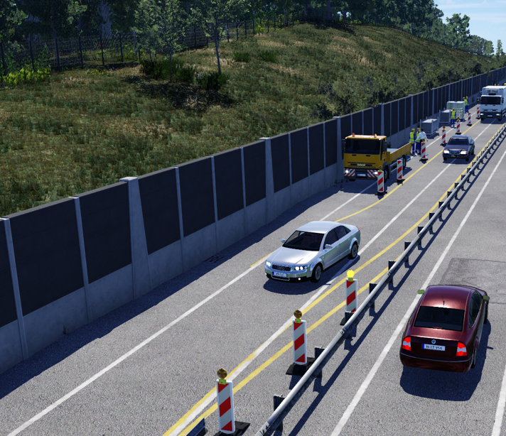 Reginasburg B12 Baustelle