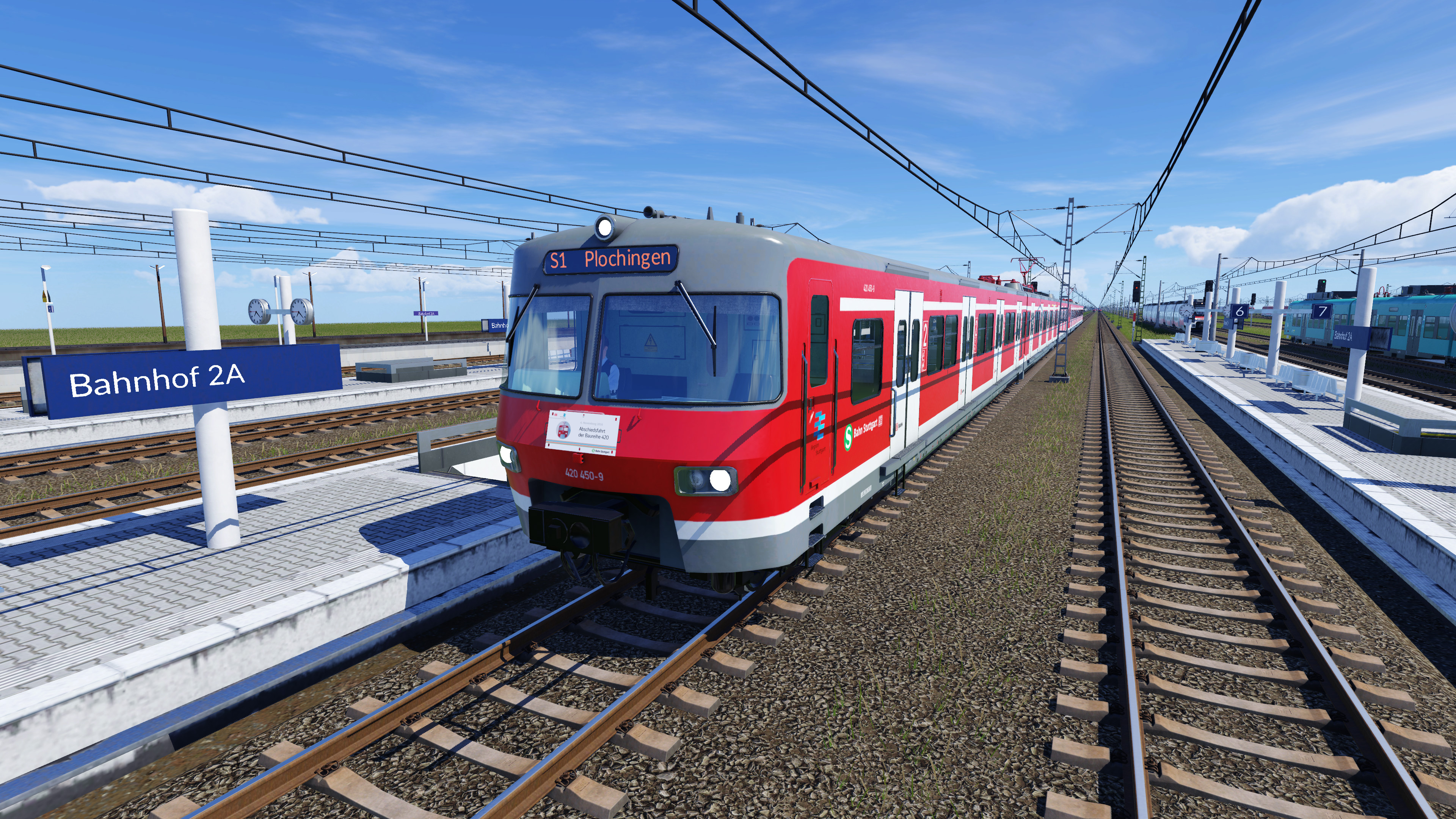 Baureihe 420 450-9 & 451-7 auf Abschiedsfahrt am 4. November 2016