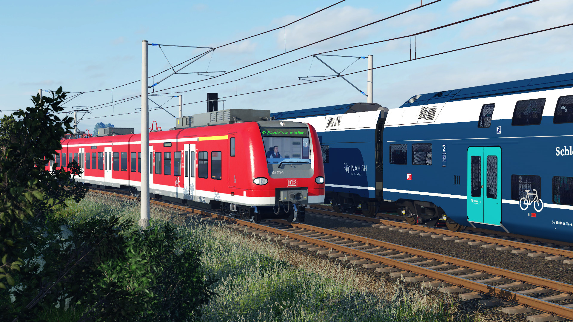 Die S-Bahnen erreichen Travemünde