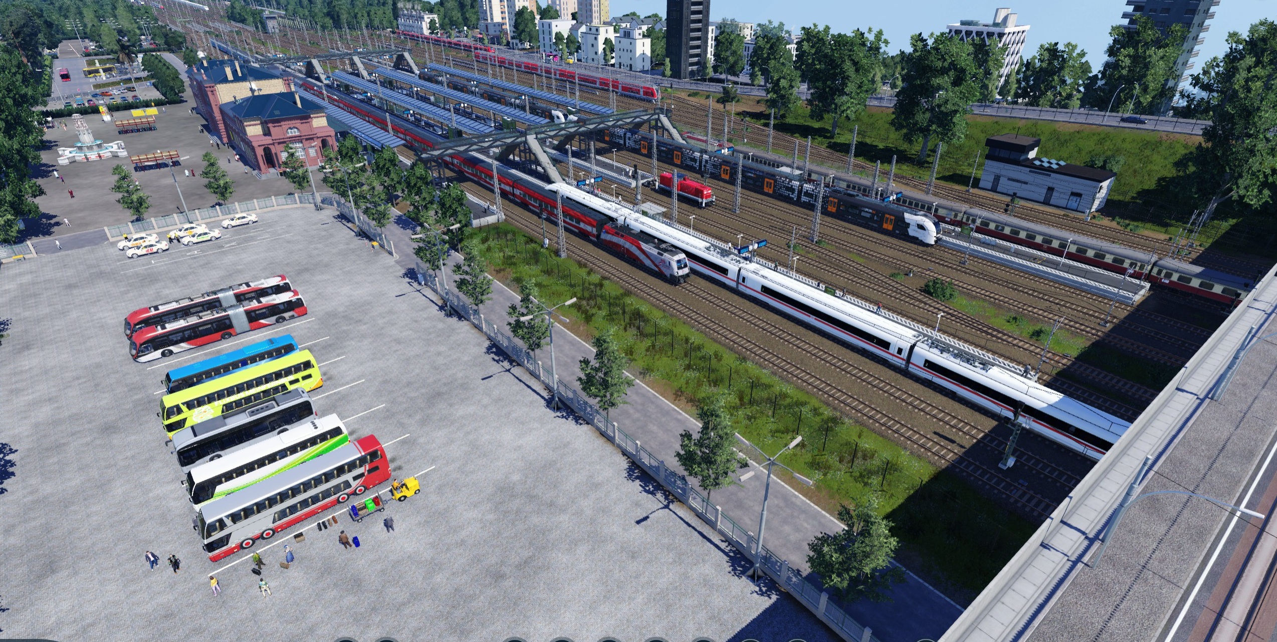 Kleinstadtbahnhof