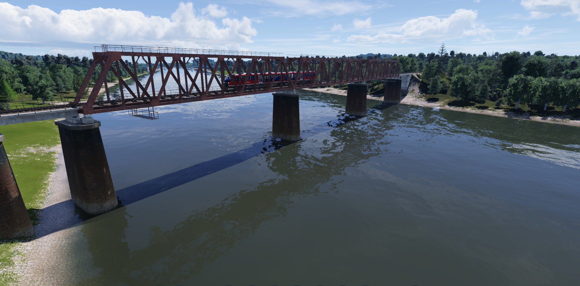Die Brücke hat eine Sanierung wohl dringend nötig.