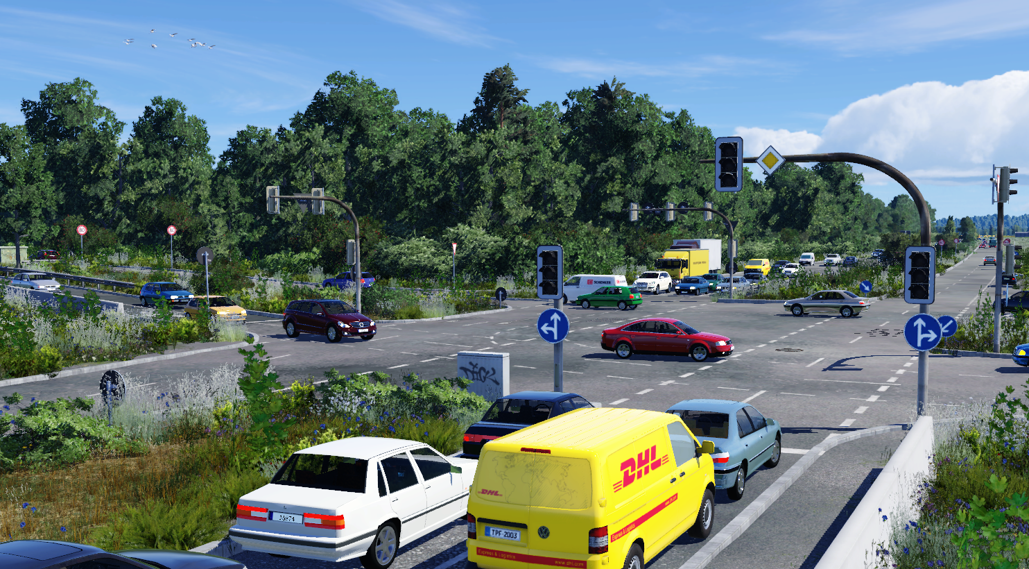 B24 (Wittenberg) – Abzweig B12 Richtung Mernheim